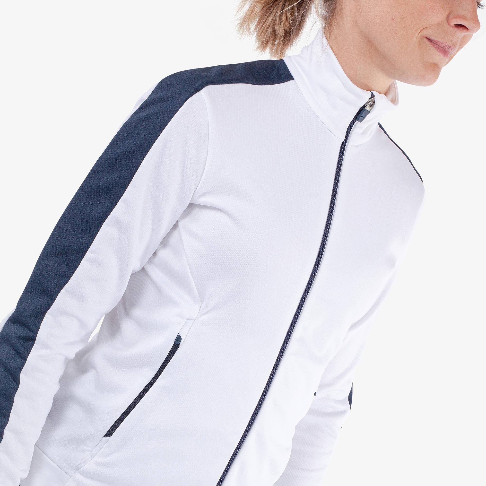 Galvin Green Dixie Insula Ladies Golf Mid Layer White/Navy