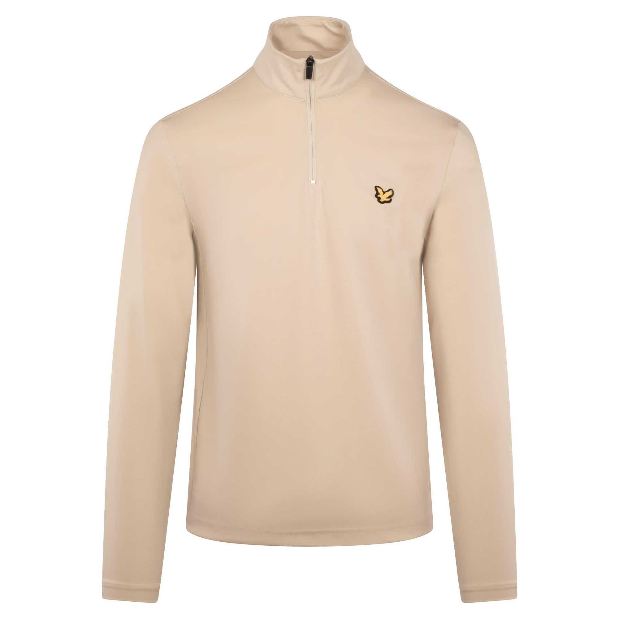 Lyle & Scott Golf Course Mens Mid Layer Sesame