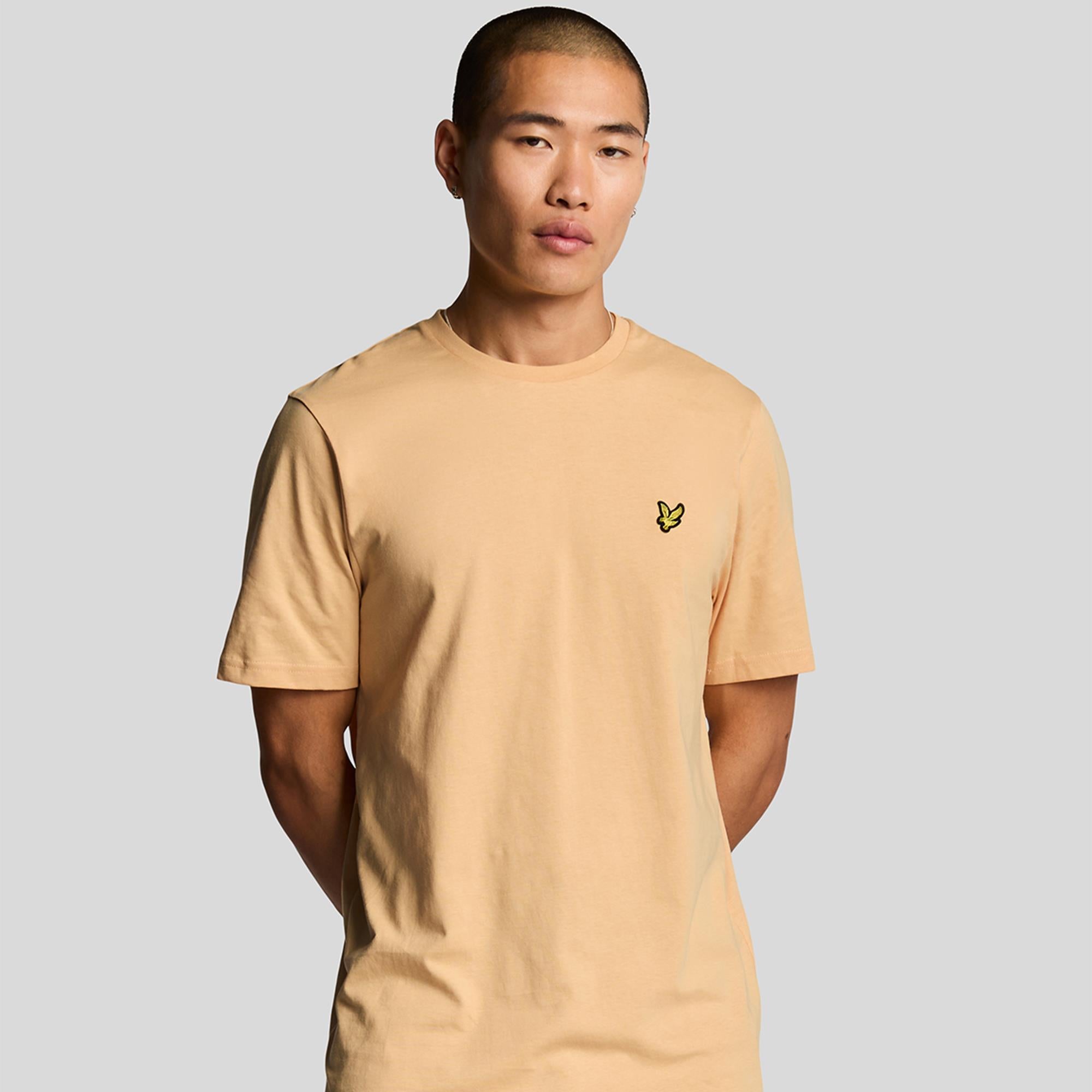 Lyle & Scott Plain Mens T-Shirt Sherbet