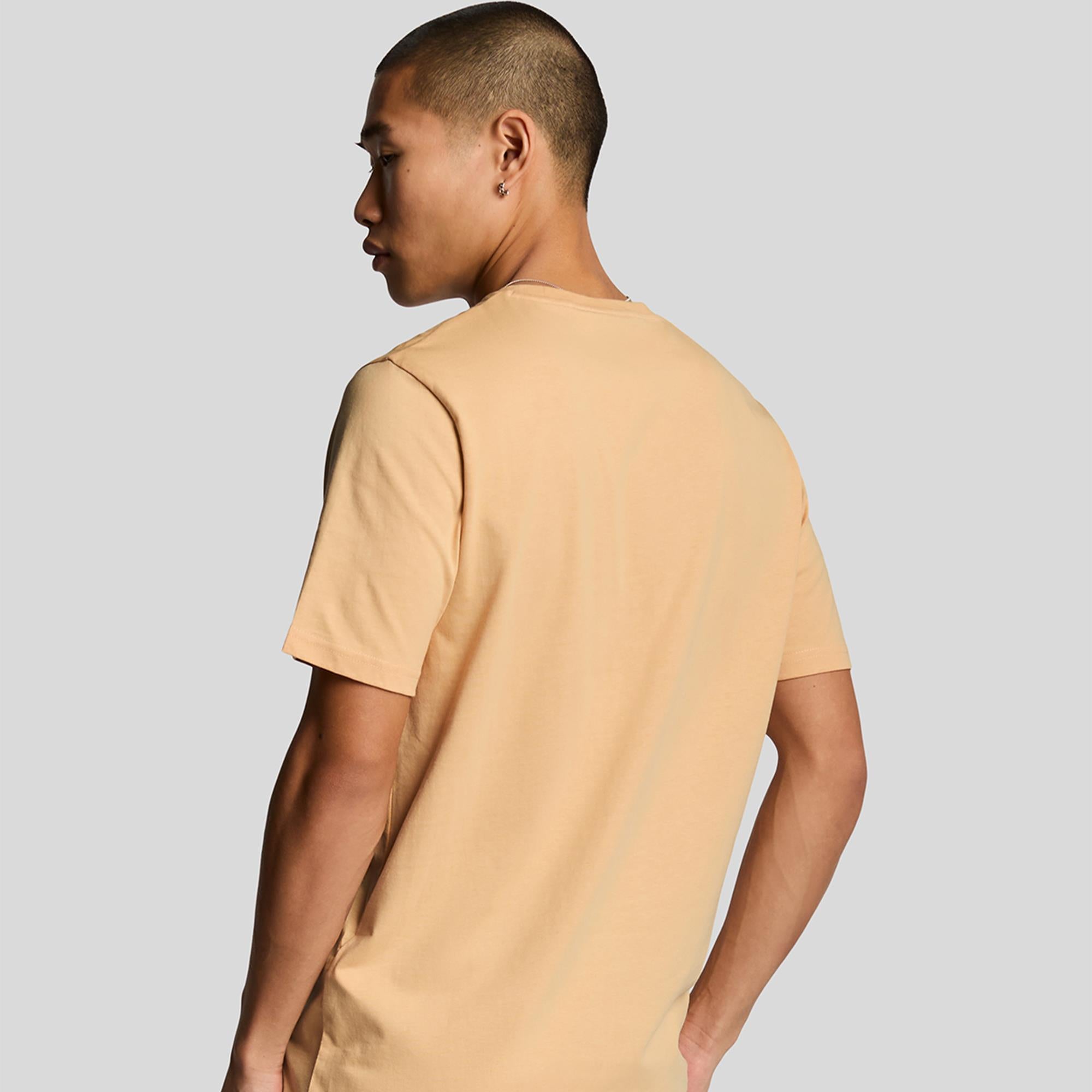 Lyle & Scott Plain Mens T-Shirt Sherbet