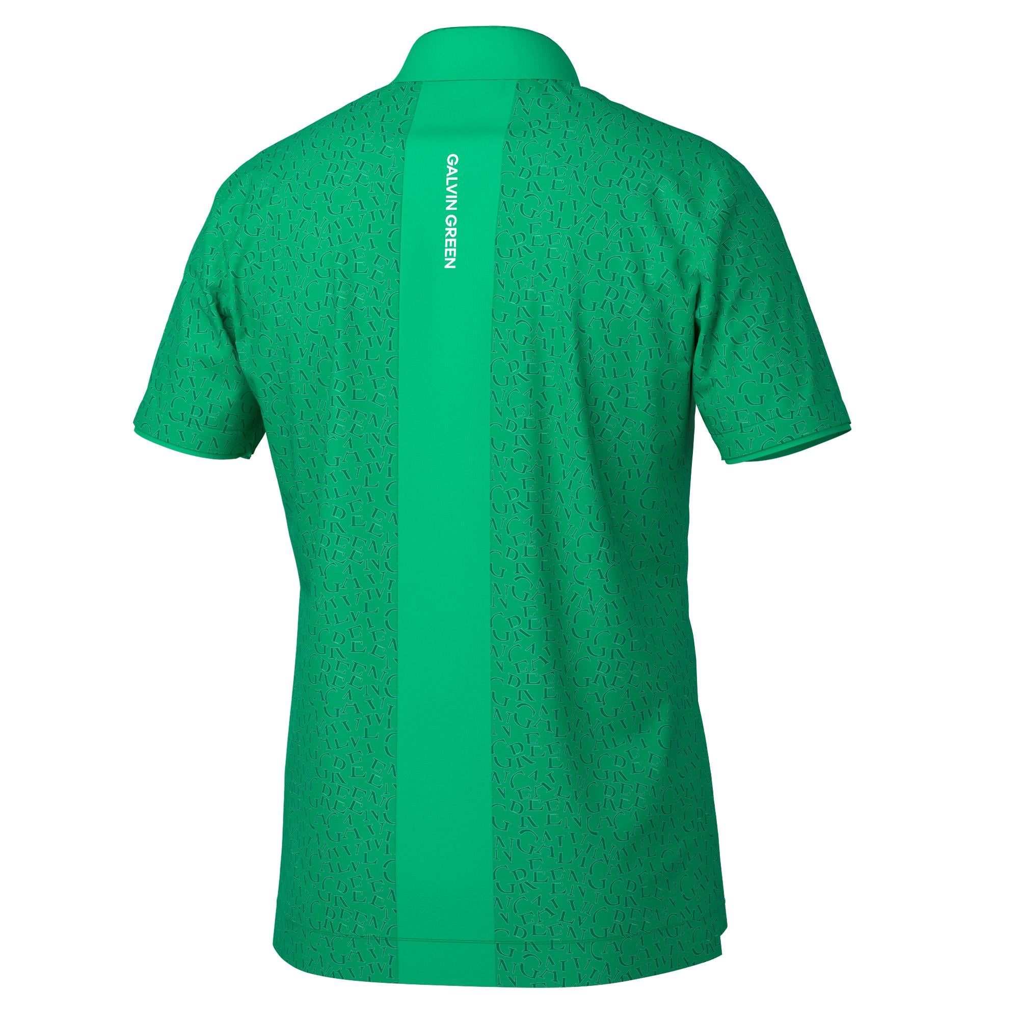 Galvin Green Milton Ventil8+ Mens Golf Polo Shirt Golf Green/White