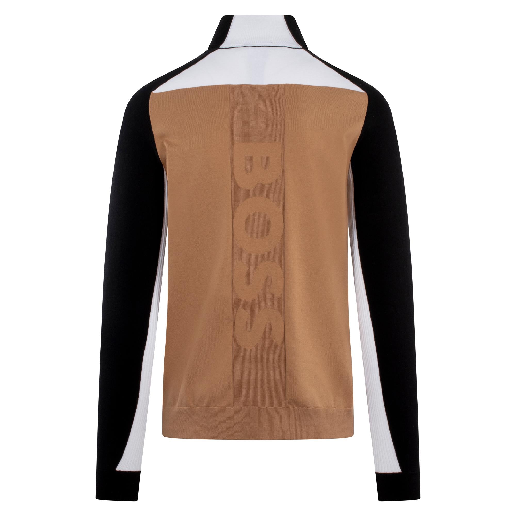 Boss K_Hydro-X_1 Cotton Blend Mens Sweater Black