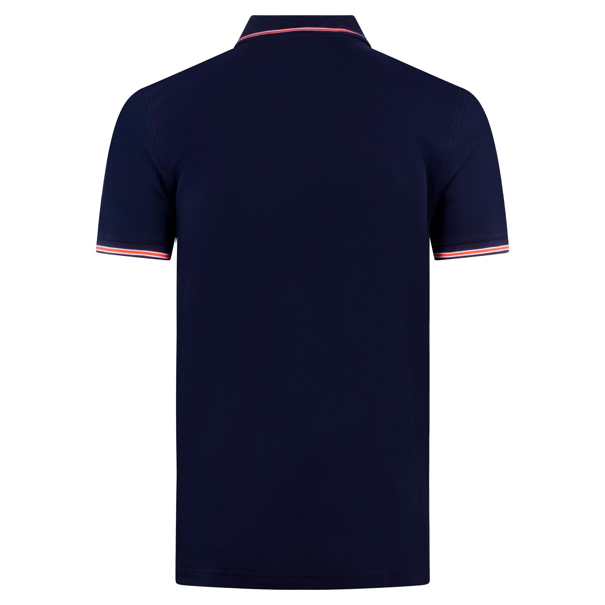 Psycho Bunny Stirling Pique Polo Shirt Evening Blue