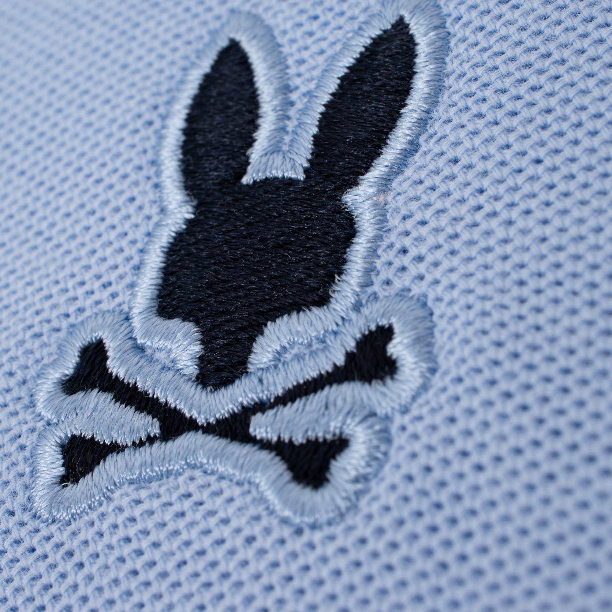 Psycho Bunny Newman Pique Polo Shirt Serenity