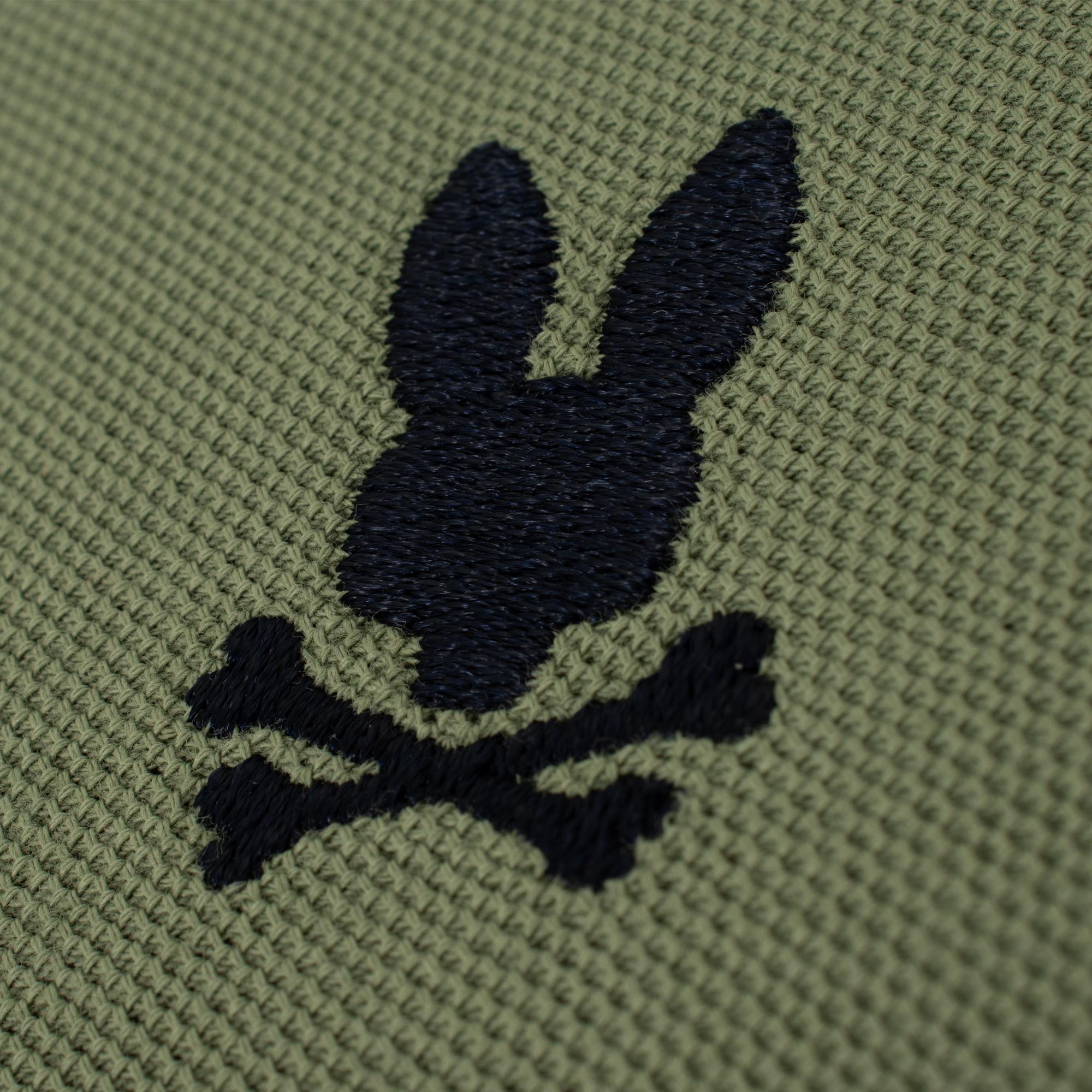 Psycho Bunny Evandale Oxford Collar Pique Polo Shirt Sea Spray