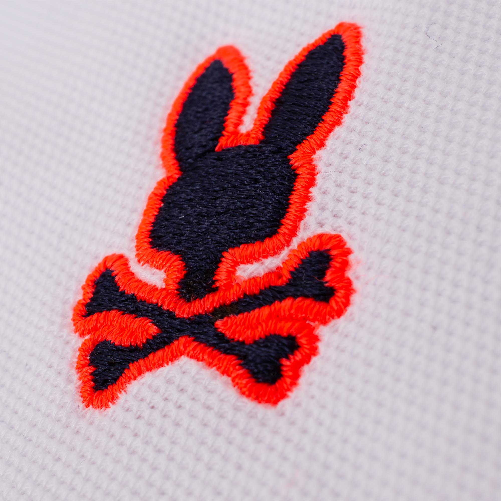 Psycho Bunny Thatcher Pique Polo Shirt White