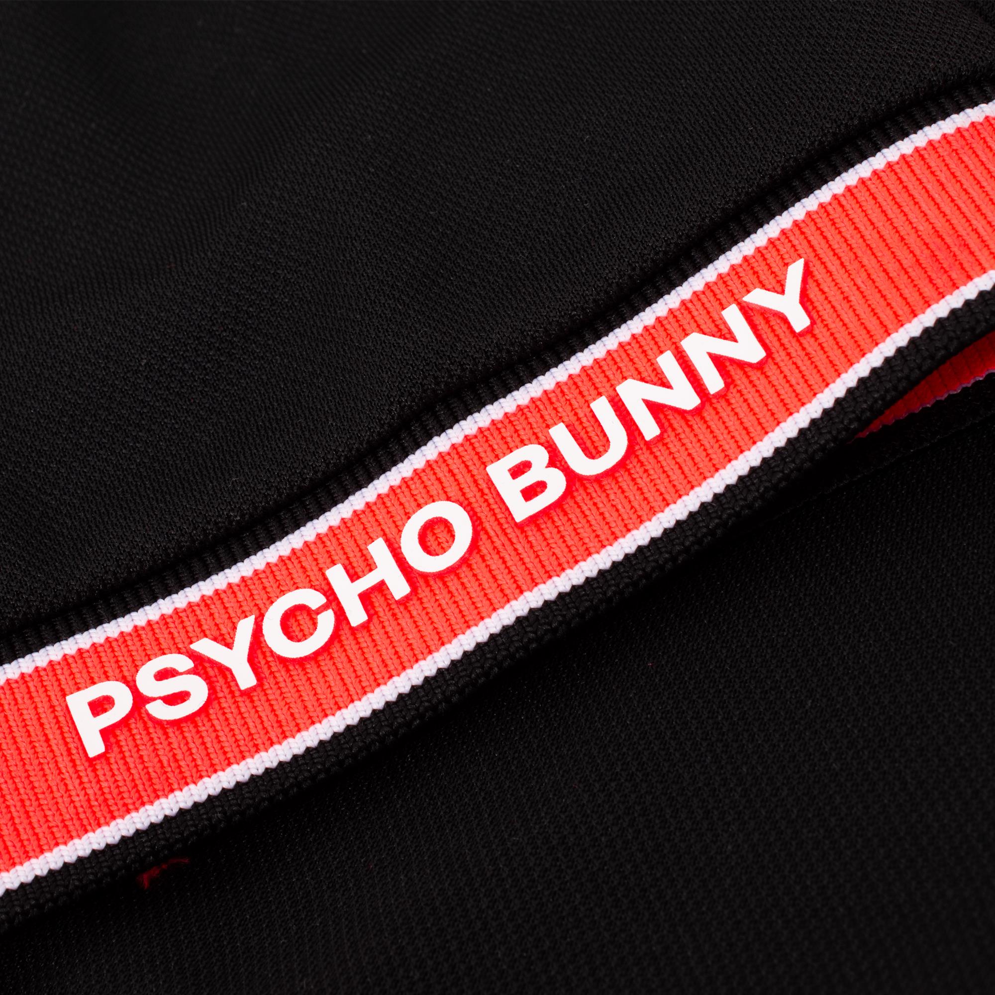 Psycho Bunny Forrest Sport Pique Polo Shirt Black