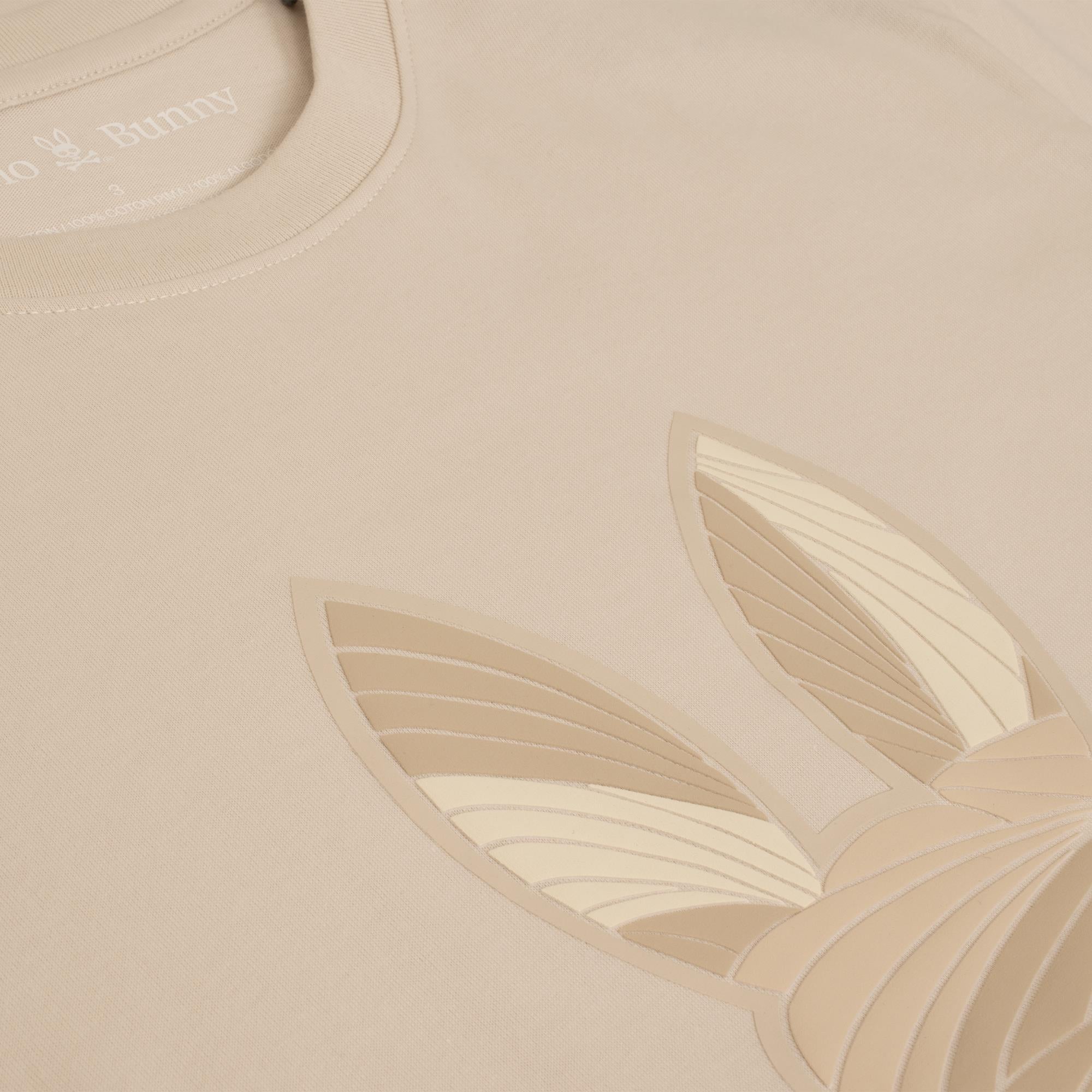 Psycho Bunny Baxter Graphic Tee Natural Linen