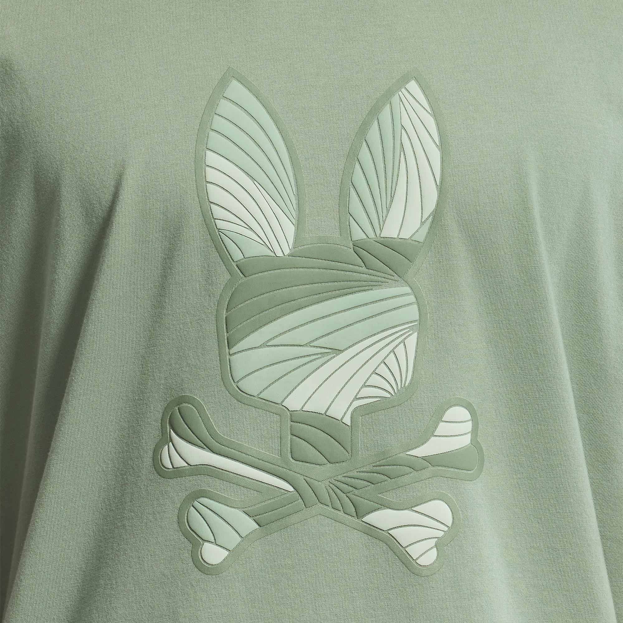 Psycho Bunny Baxter Graphic Tee Sea Spray