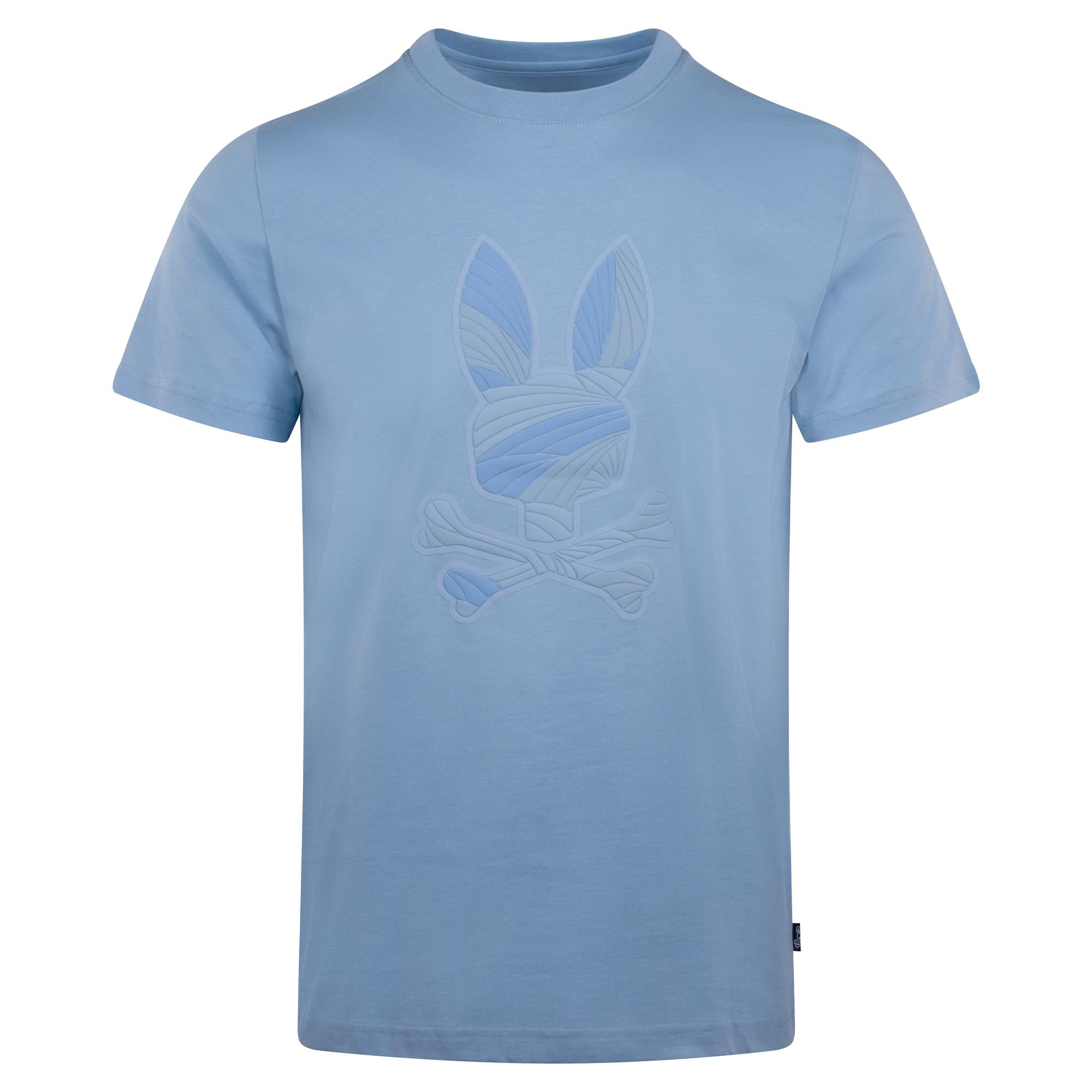 Psycho Bunny Baxter Graphic Tee Serenity