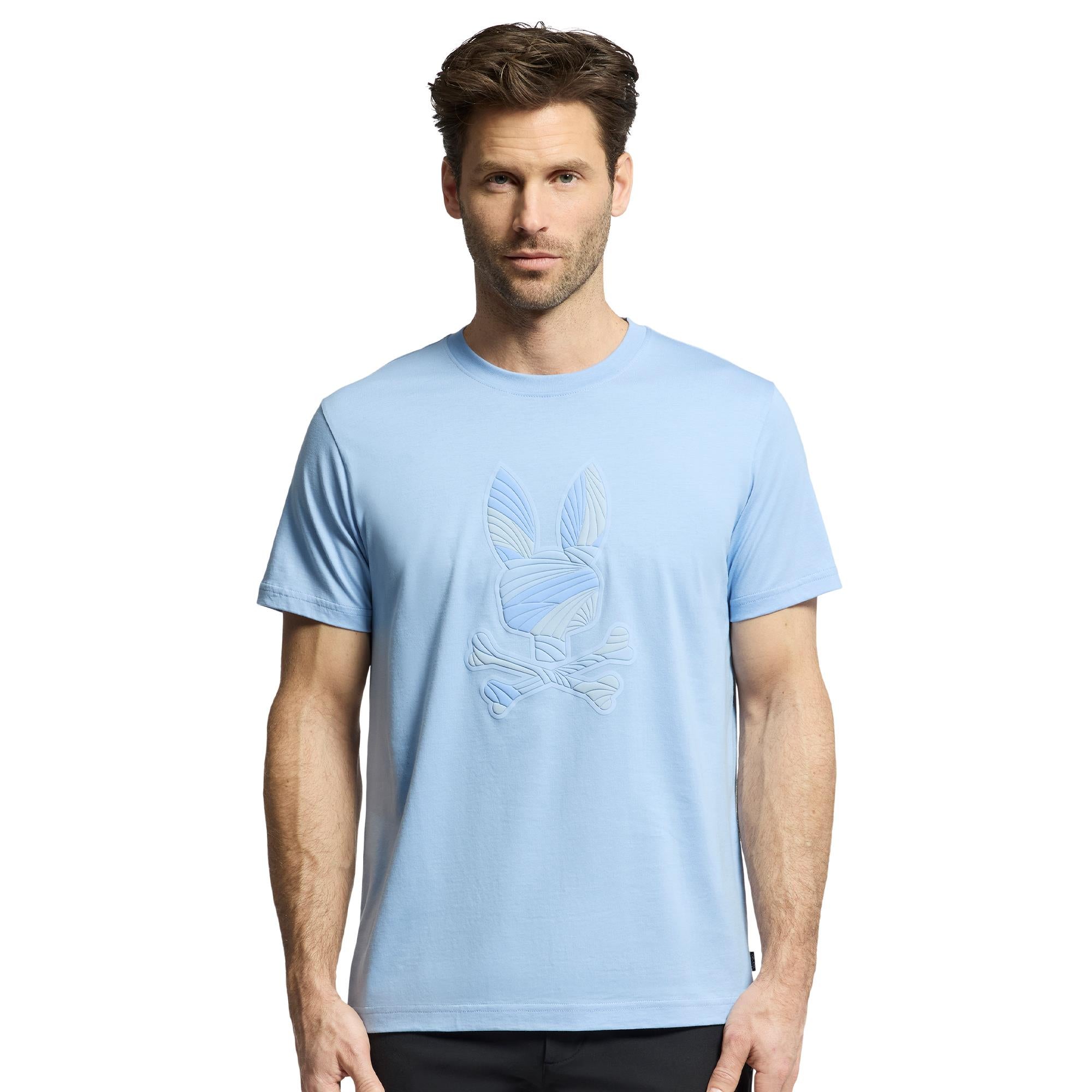Psycho Bunny Baxter Graphic Tee Serenity