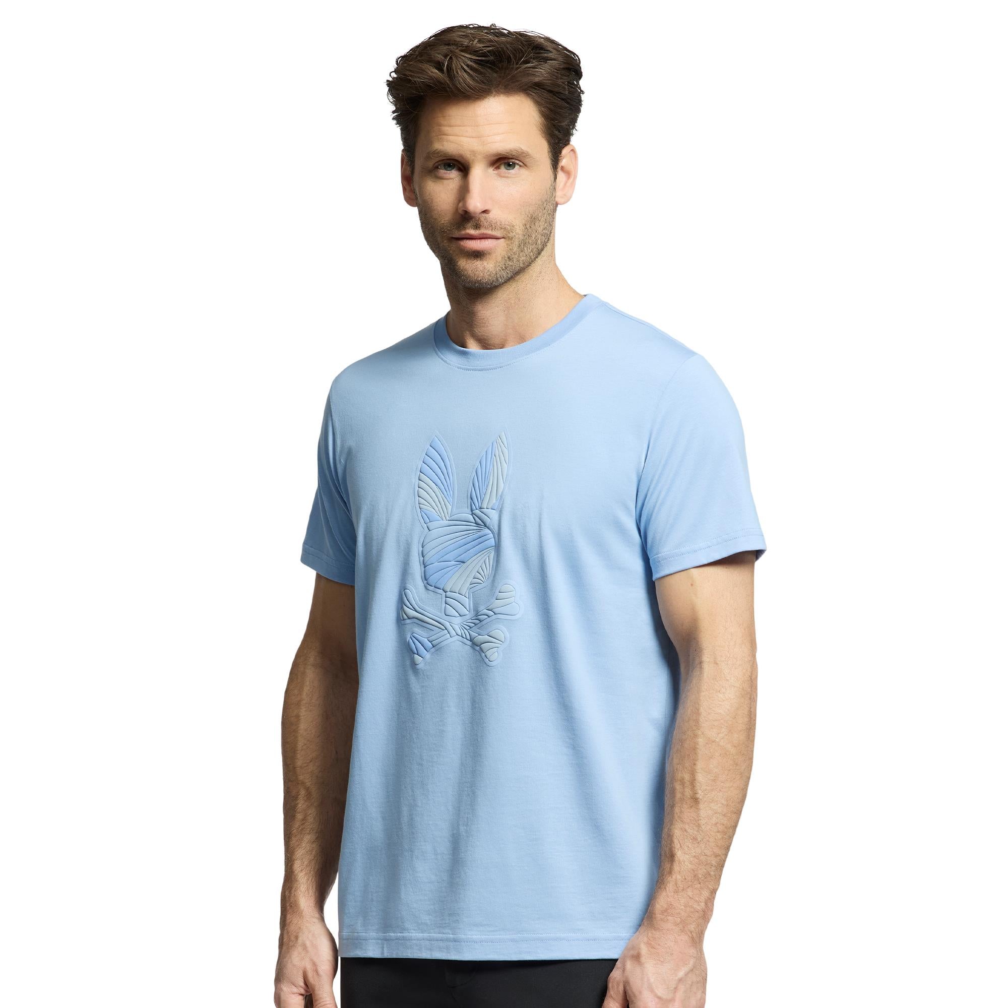 Psycho Bunny Baxter Graphic Tee Serenity