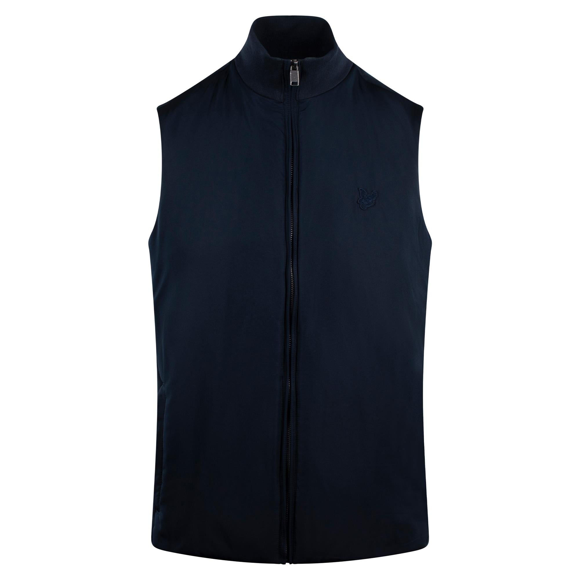 Lyle & Scott Tonal Hybrid Gilet Dark Navy
