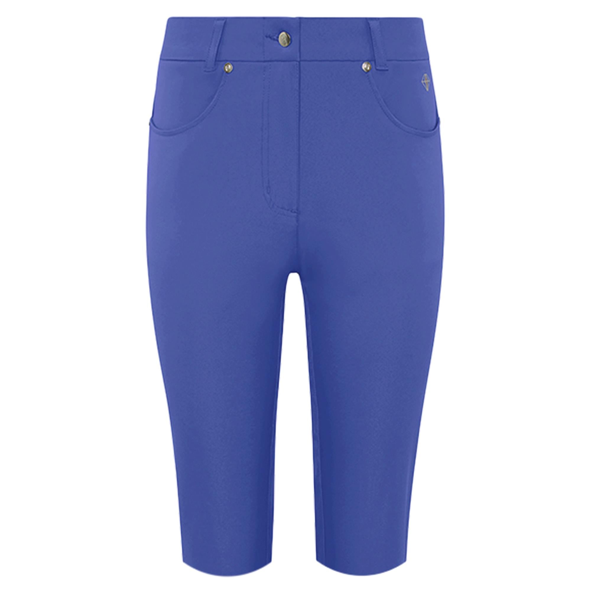 Pure Golf Trust2 Ladies Golf Bermuda Shorts Yale Blue
