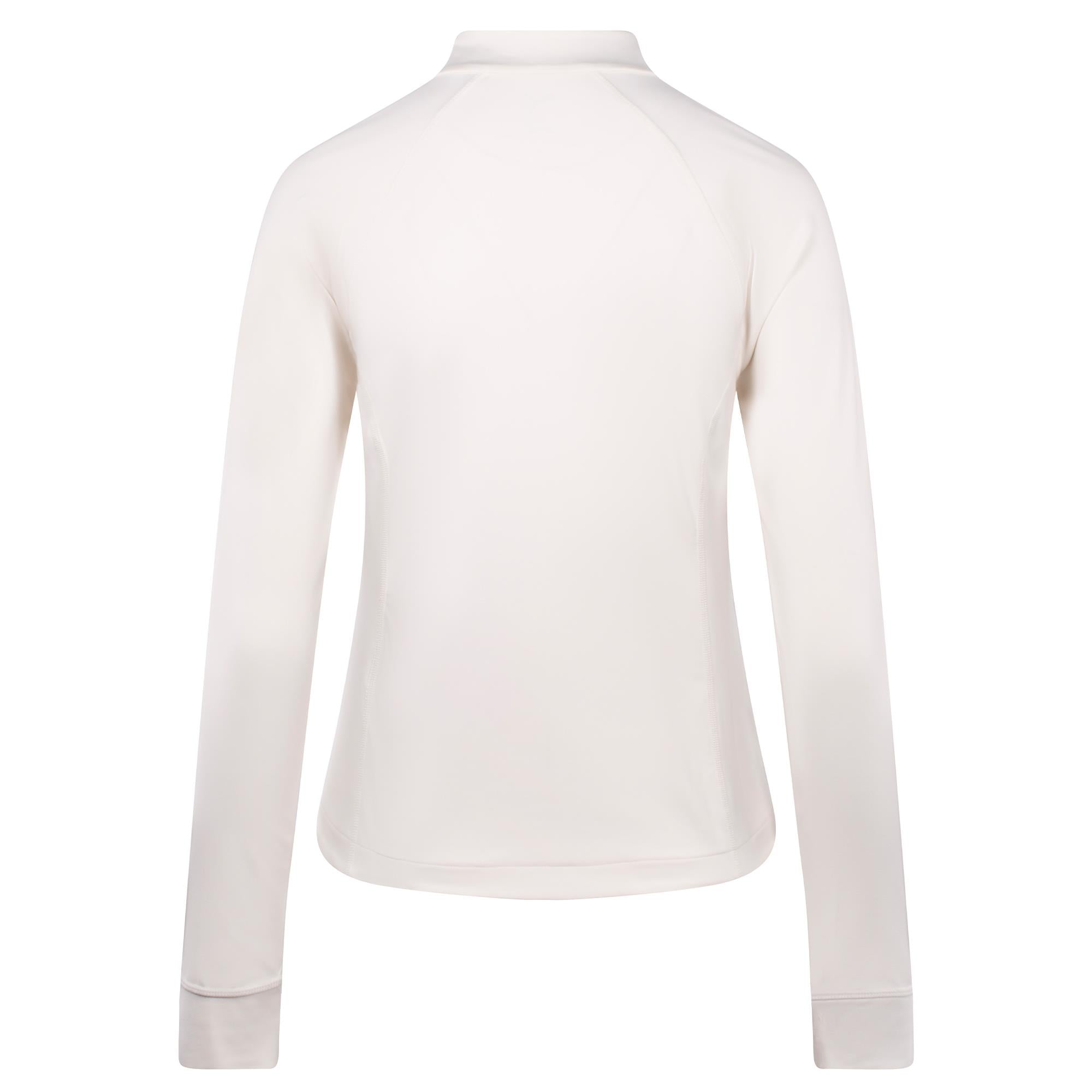 Puma Cloudspun Tech FZ Power Ladies Golf Jacket Warm White