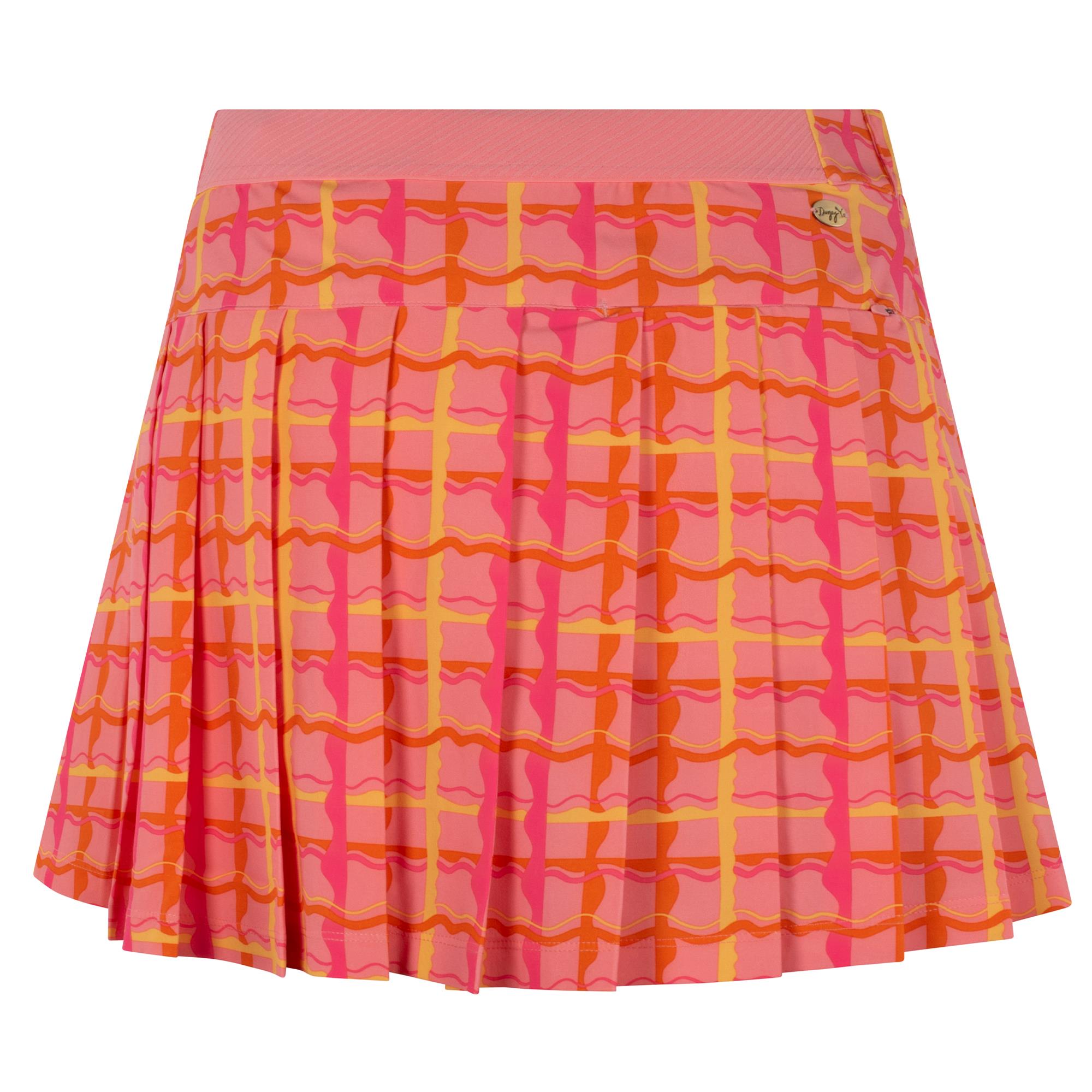 Puma x Dani Dazey Wrap Ladies Golf Skort Pink Fruit