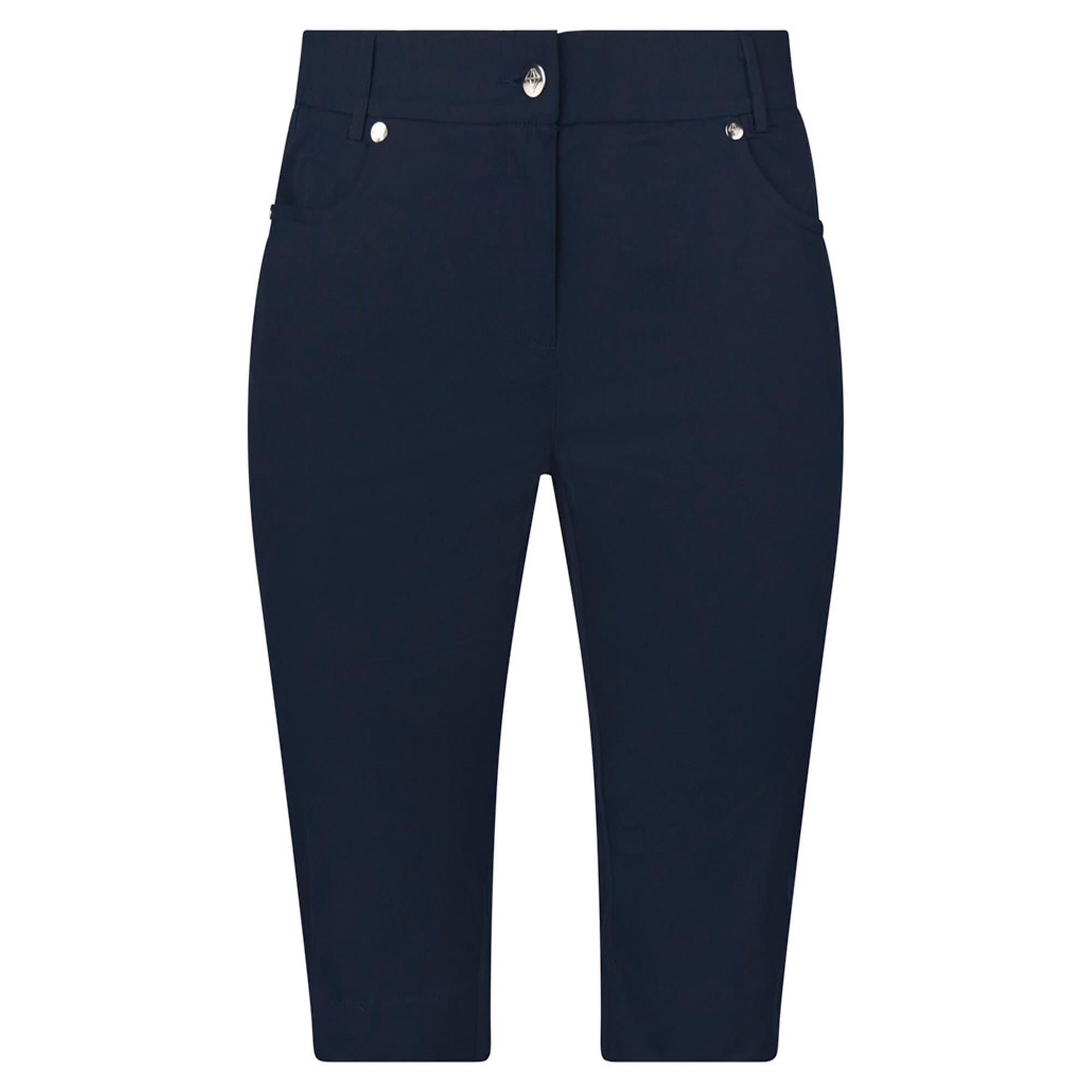 Pure Golf Trust2 Ladies Golf Bermuda Shorts Navy 60CM