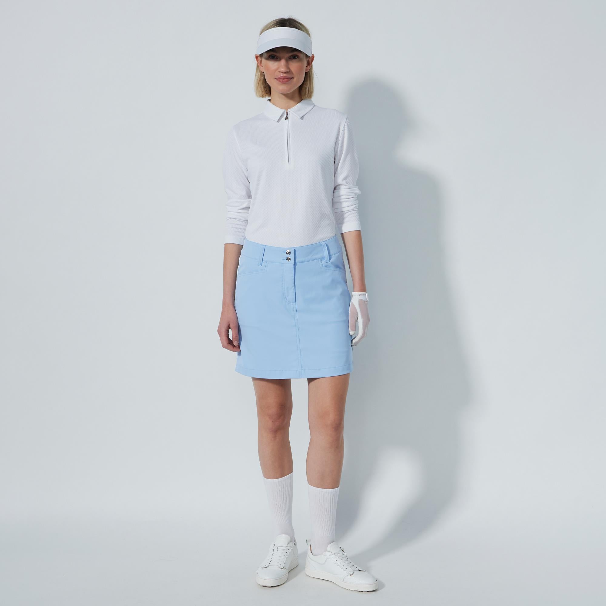 Daily Sports Glam Ladies Golf Skort Light Blue 45CM