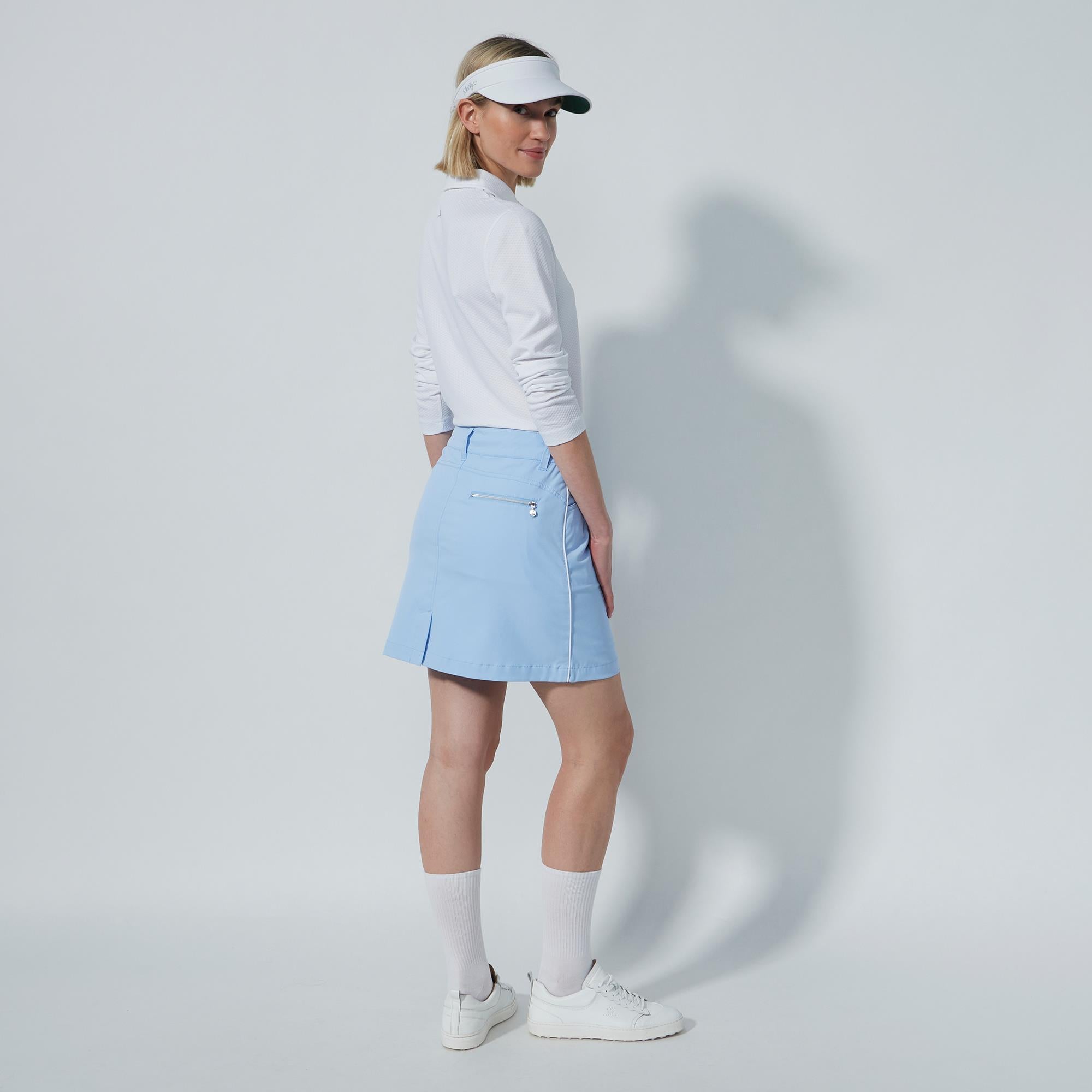 Daily Sports Glam Ladies Golf Skort Light Blue 45CM