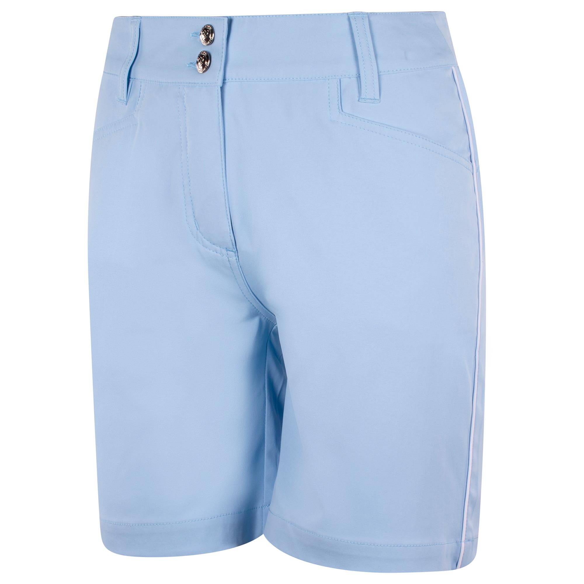 Daily Sports Glam Ladies Golf Shorts Light Blue 45CM