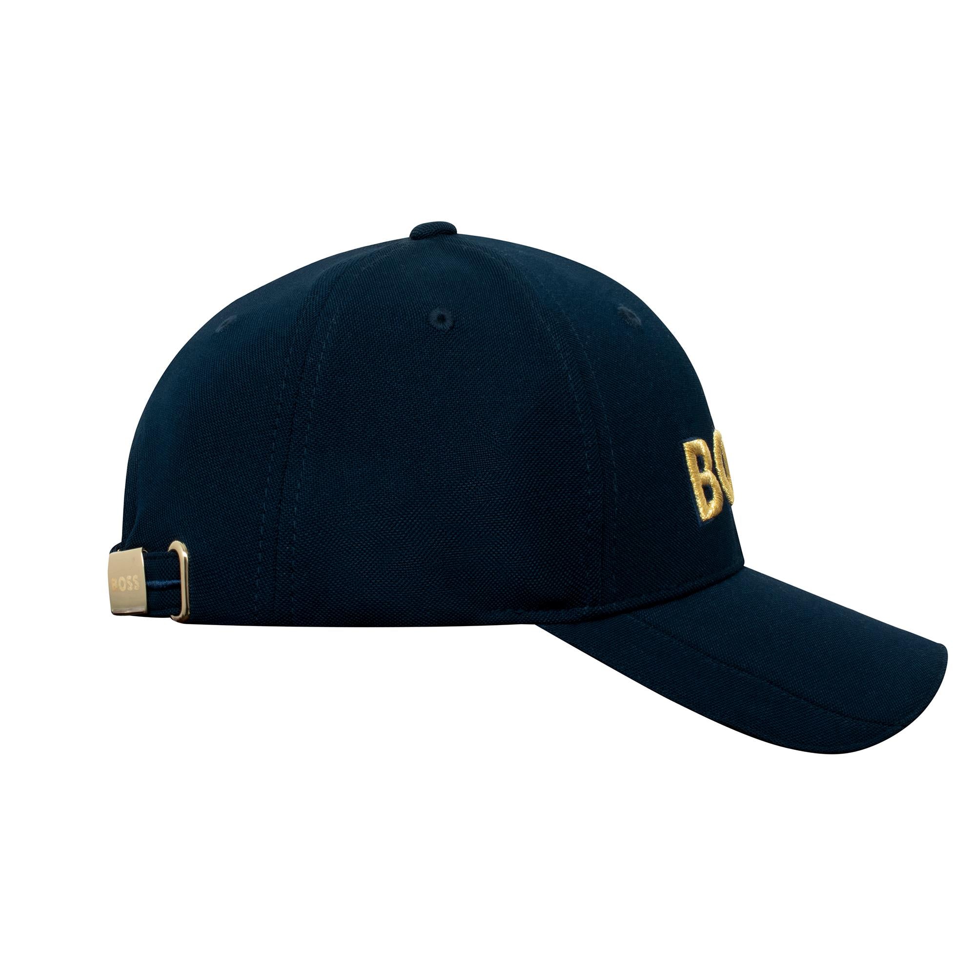 Boss Cap-US-1 Knitted Pique Cap Navy