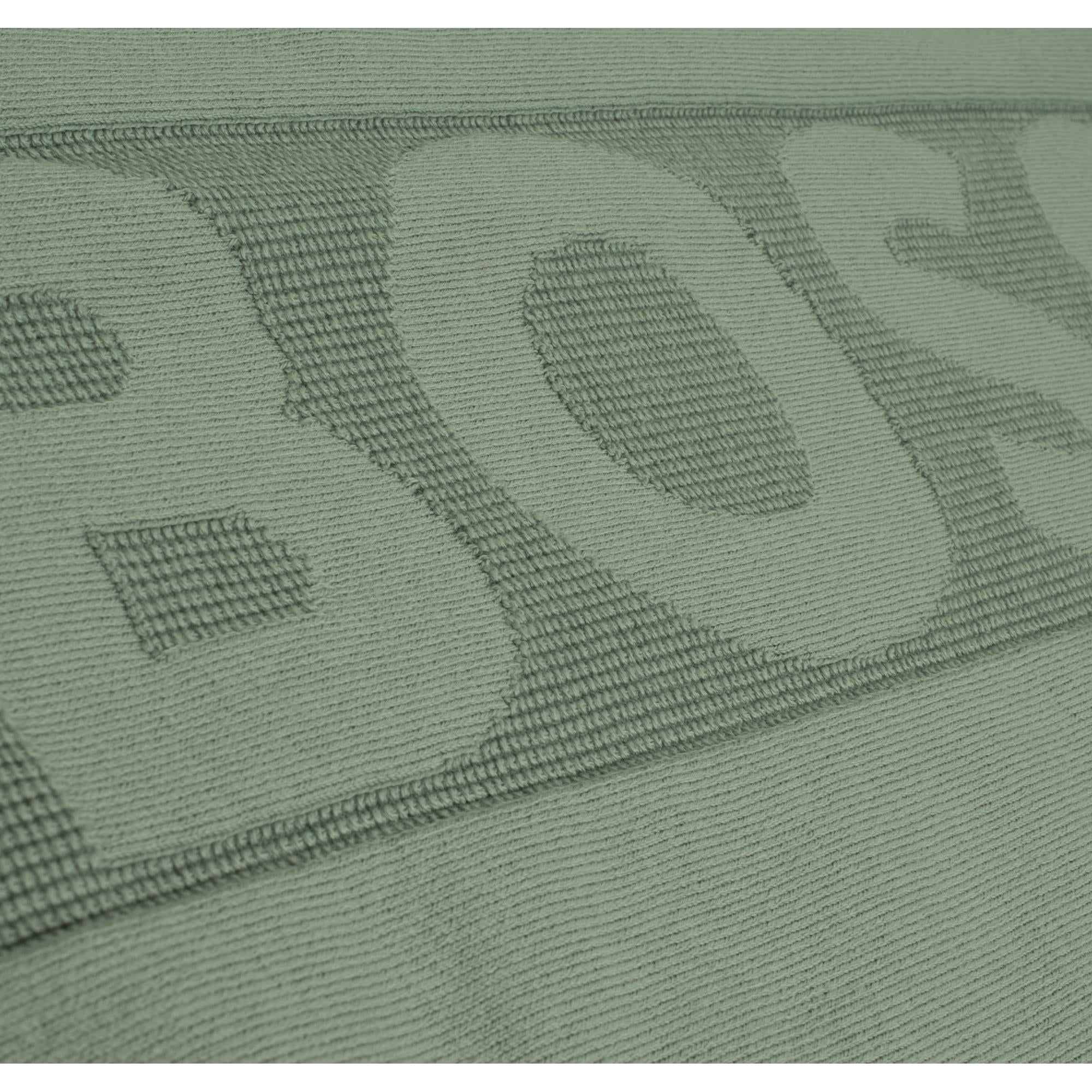 Boss K_Golf_V_0 Cotton Quarter Zip Slipover Open Green