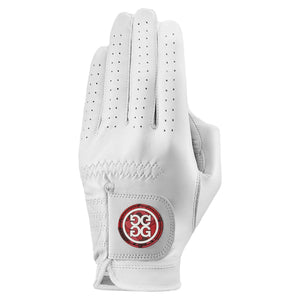 G/FORE Camo Patch Mens Glove Snow/Scarlet