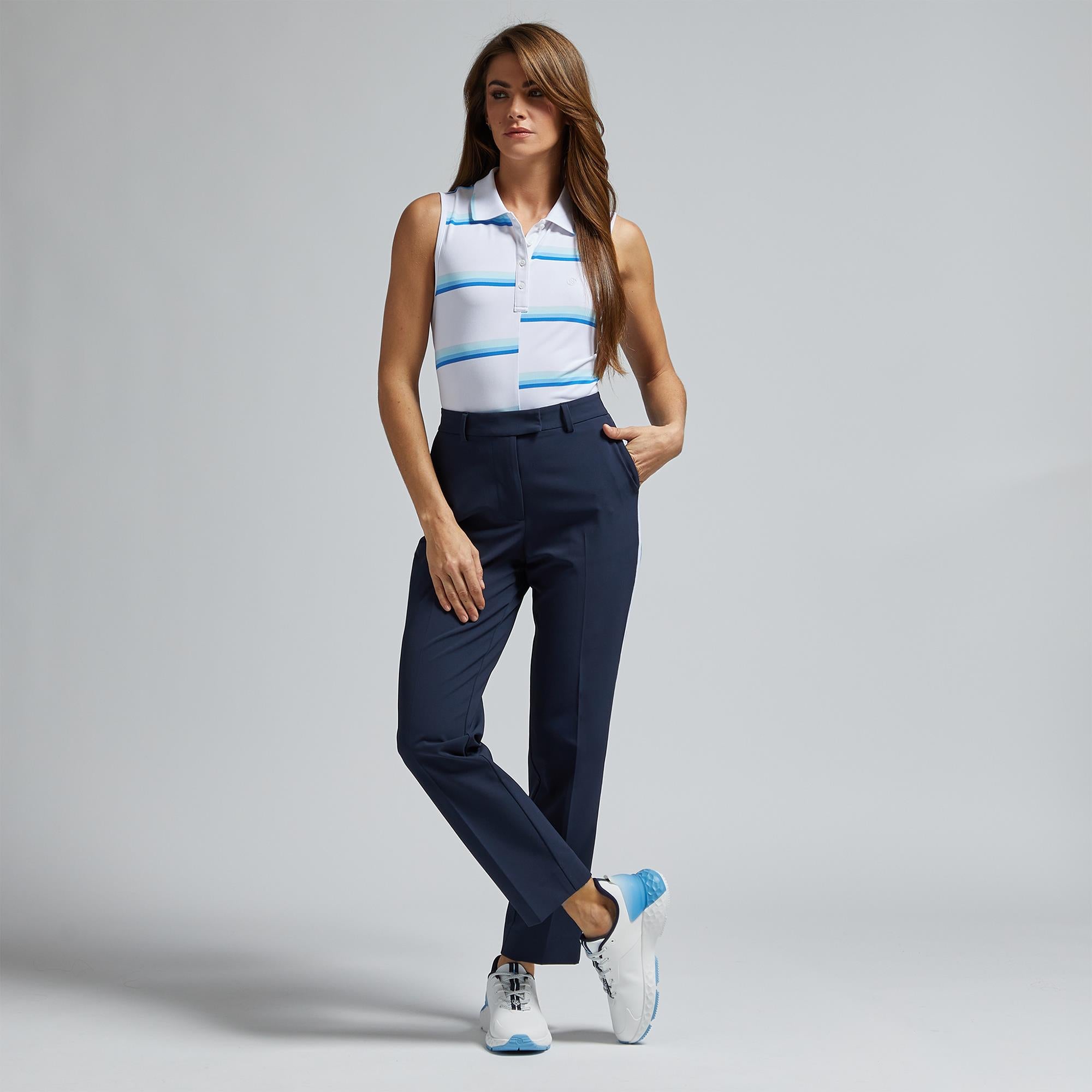 G/FORE Tux Stretch Performance Twill Ladies Golf Trousers Twilight