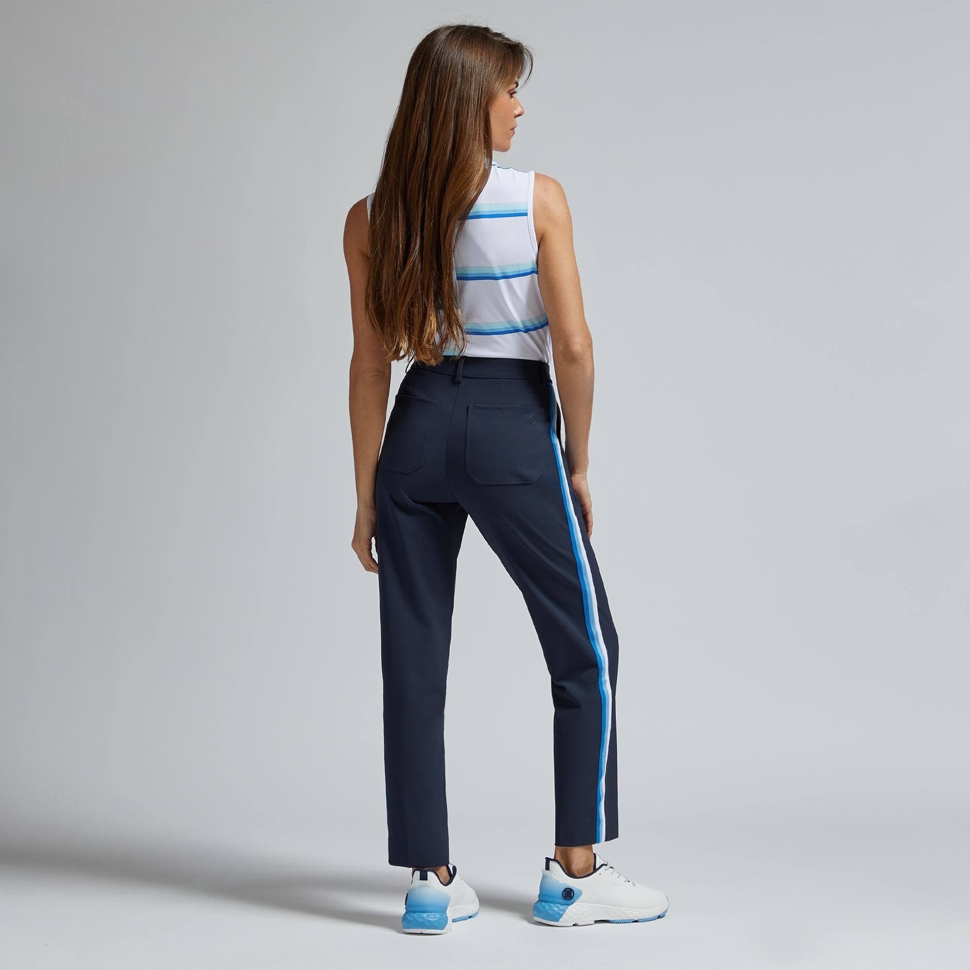 G/FORE Tux Stretch Performance Twill Ladies Golf Trousers Twilight