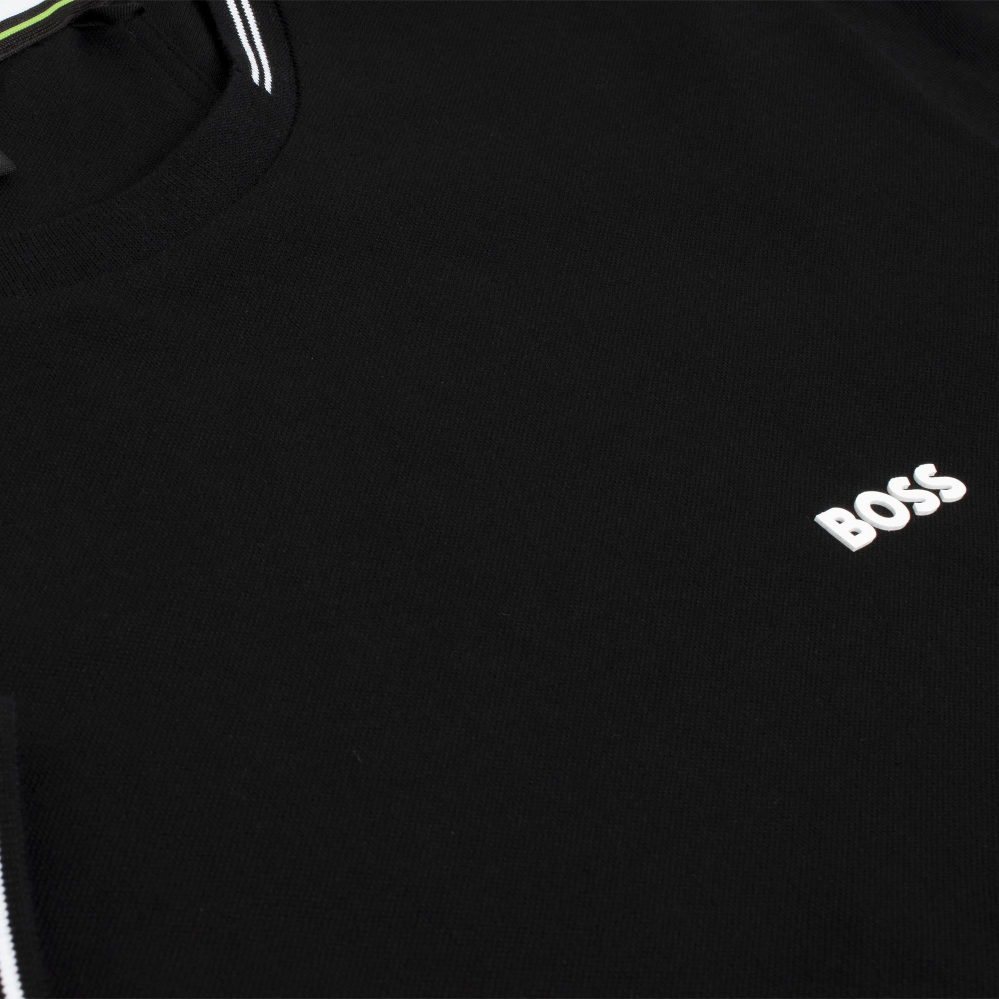 Boss Taul Stretch Cotton Mens T-Shirt Black