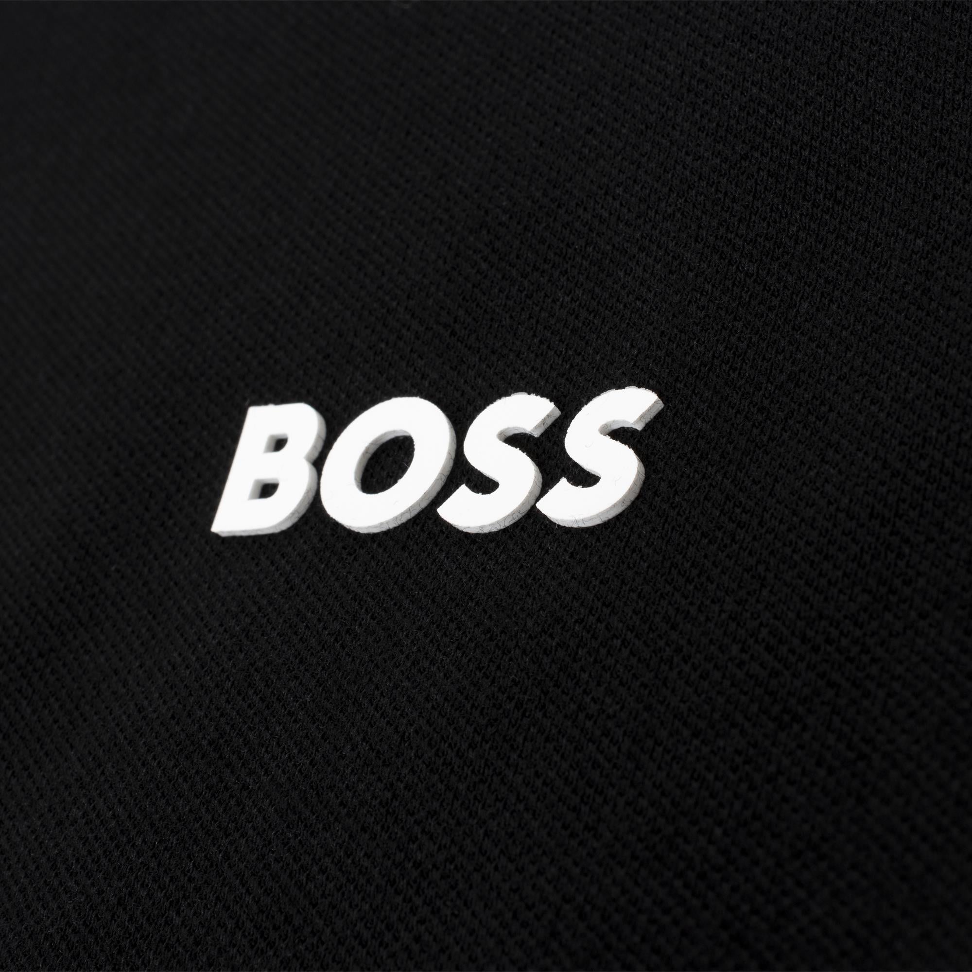 Boss Taul Stretch Cotton Mens T-Shirt Black