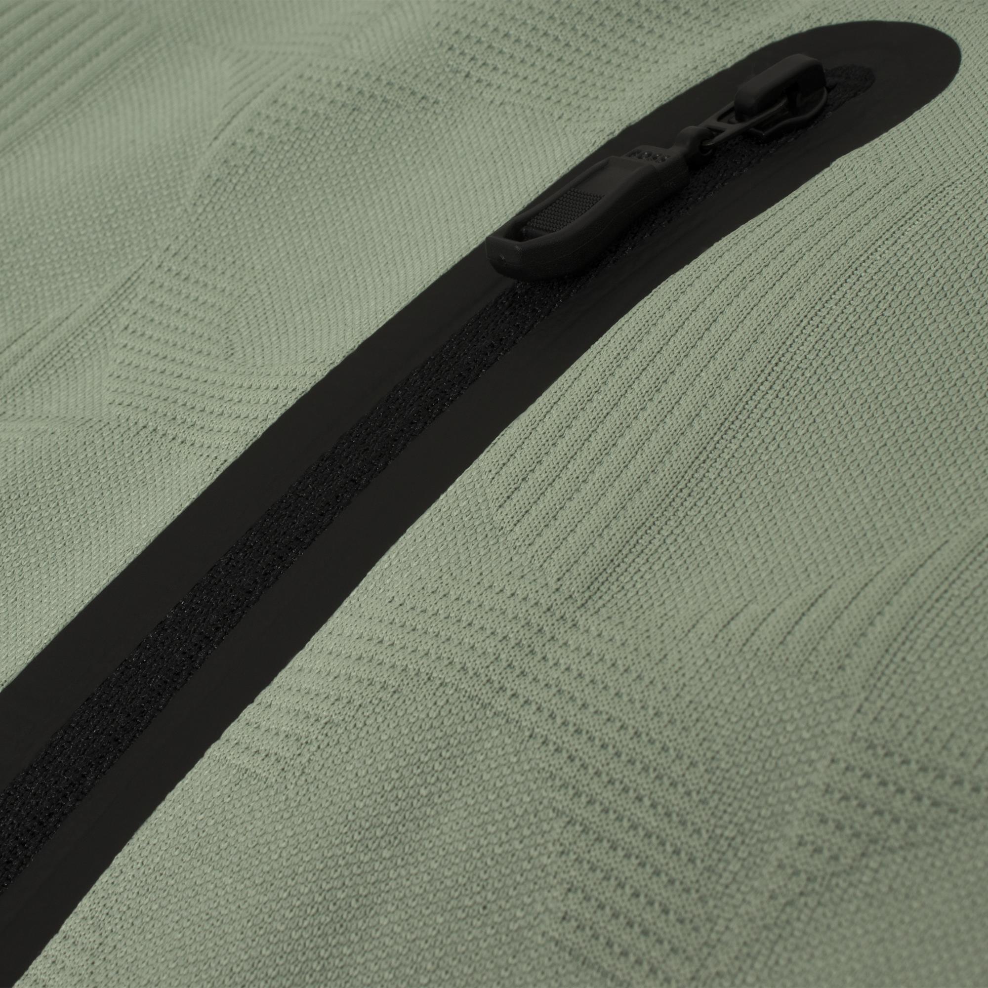 Boss Skarley Striped C Mens Full Zip Sweater Open Green