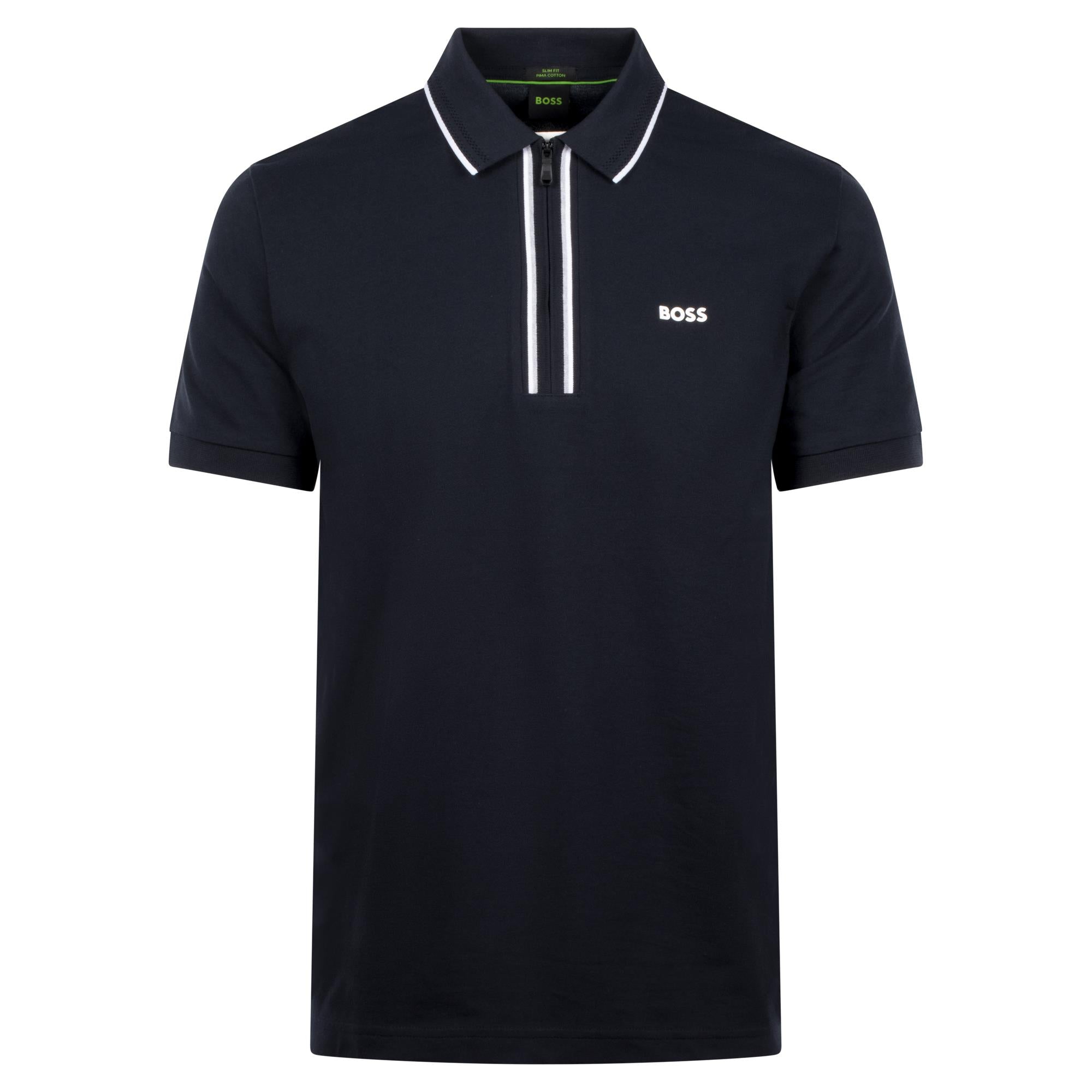 Boss Philix GOC Mens Polo Shirt Dark Blue