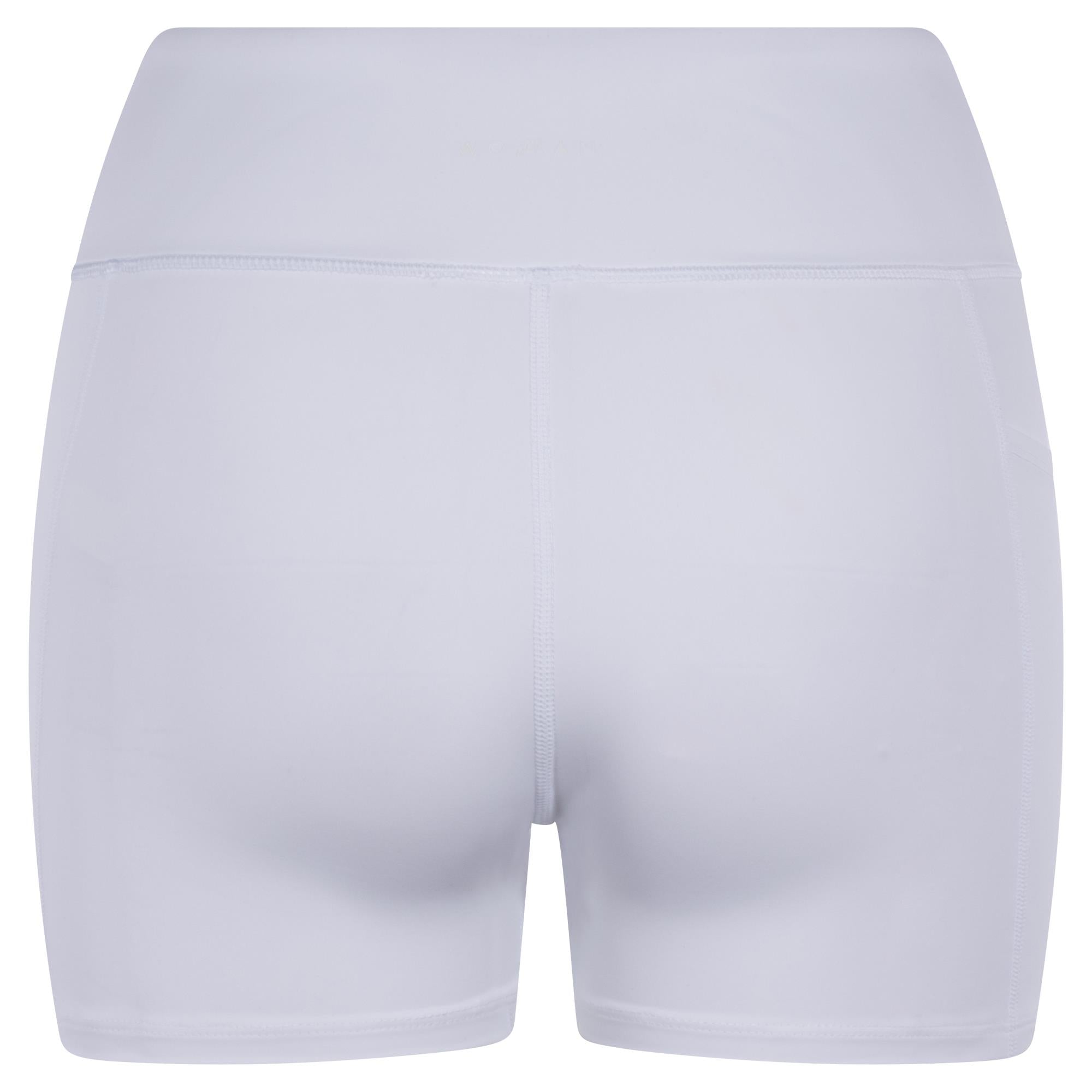 Malbon Golf Luna Rib Knit Ladies Golf Skirt White