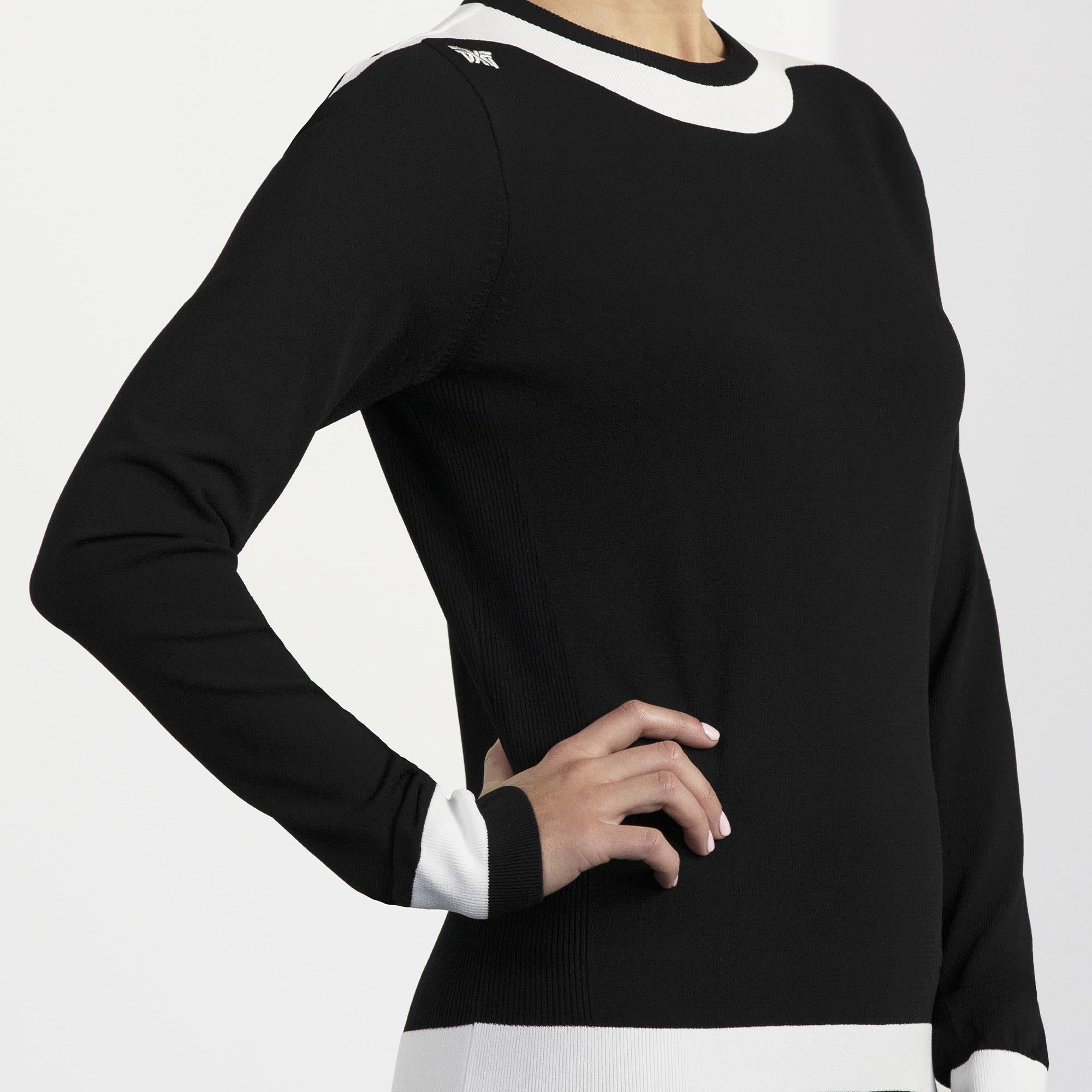 PXG Boat Neck Ladies Golf Sweater Black