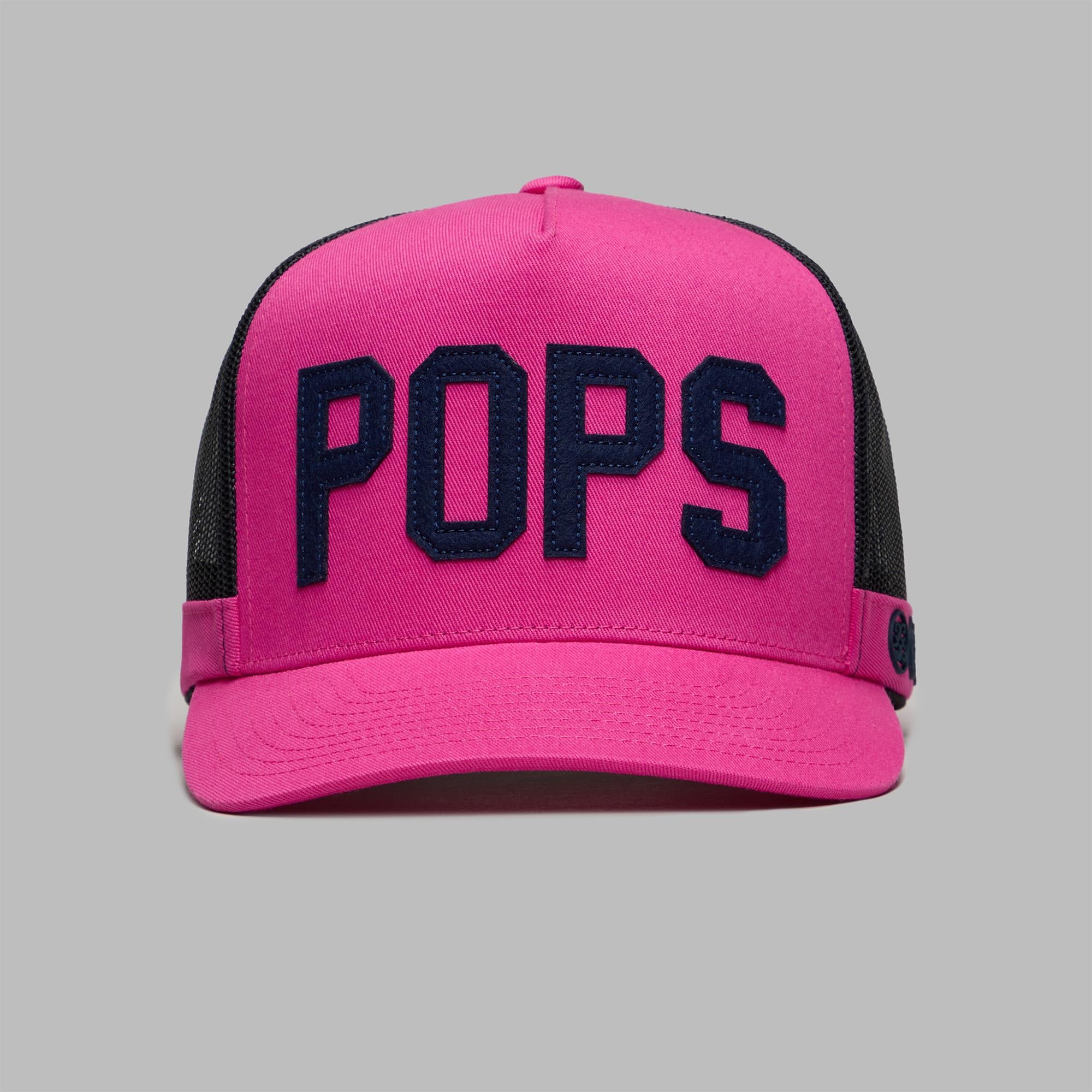 G/FORE Limited Release Pops Trucker Cap Knockout Pink/Twilight