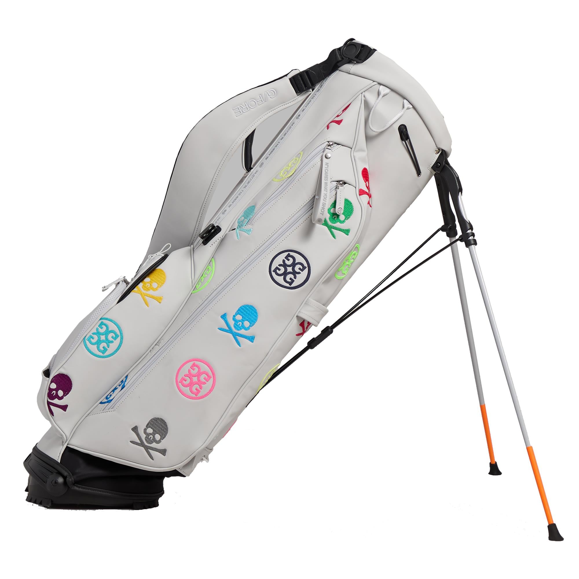 G/FORE Limited Release Icon Daytona Carry Golf Bag Nimbus/Multi