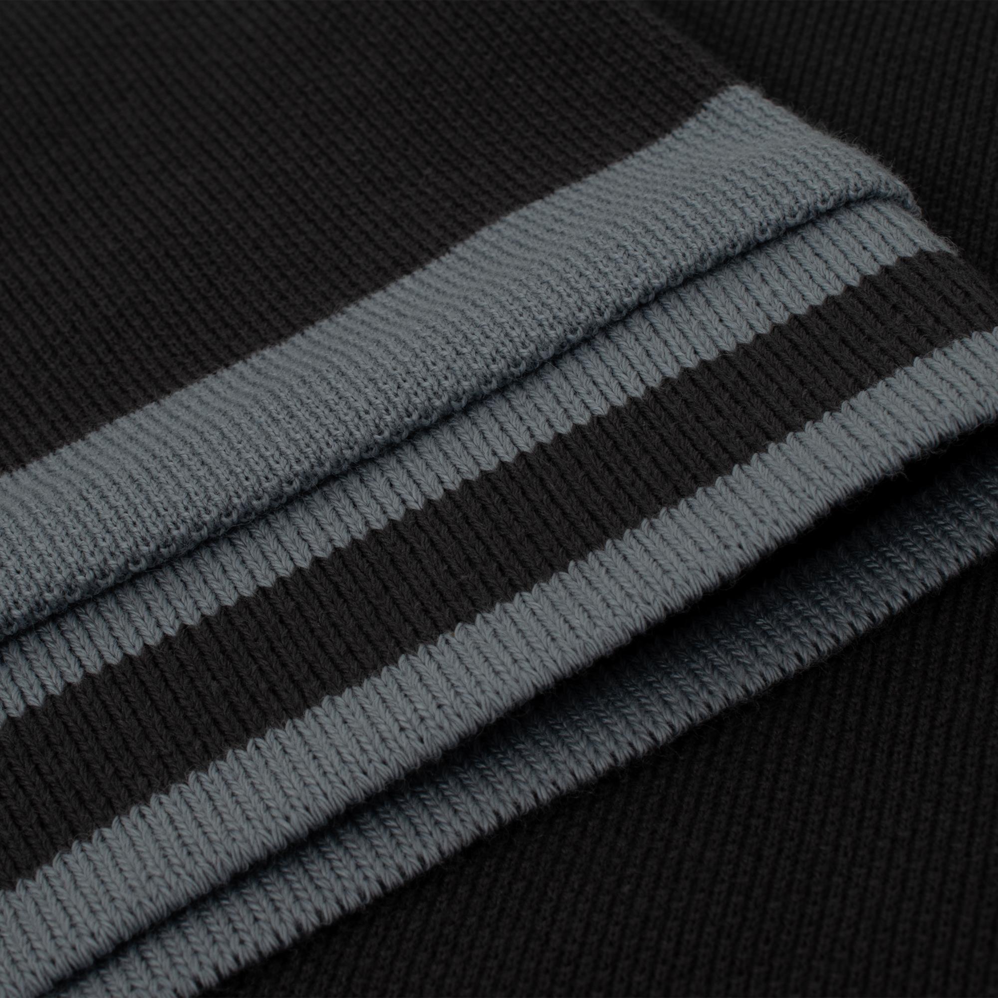 Boss Polo Sleeve Zone Mens Polo Shirt Dark Grey