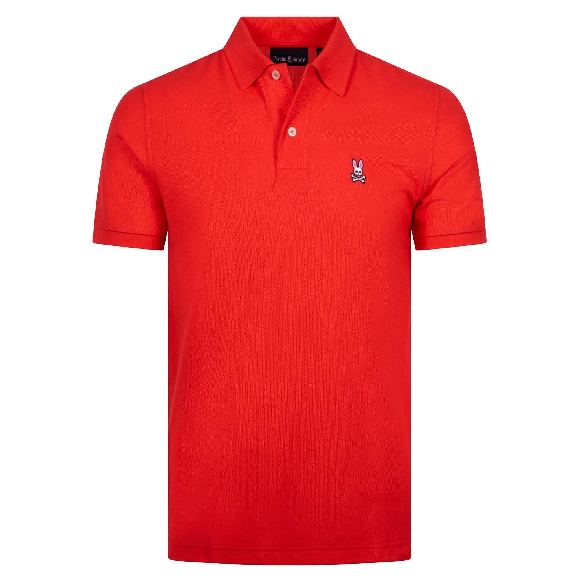 Psycho Bunny Classic Pique Polo Shirt Bittersweet