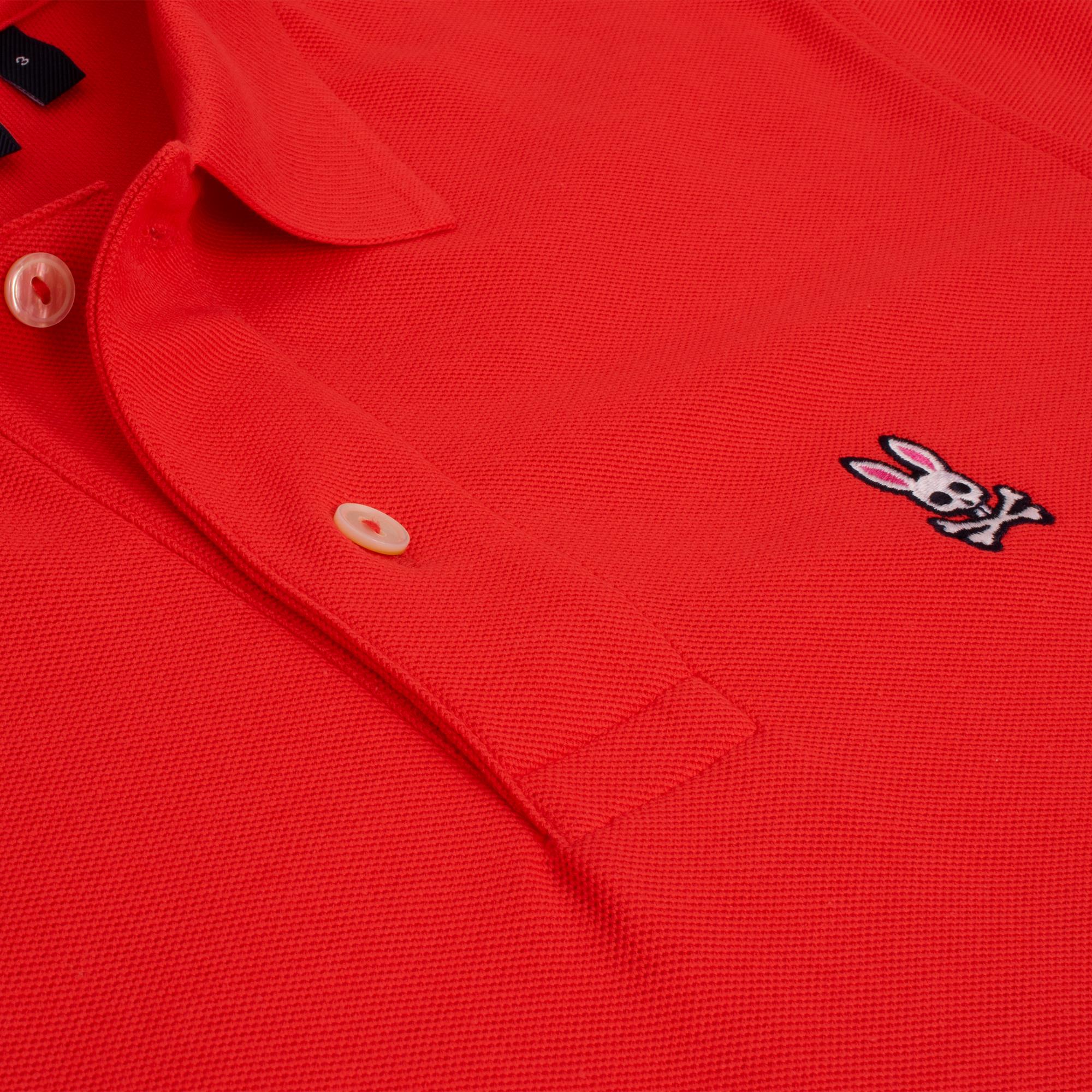 Psycho Bunny Classic Pique Polo Shirt Bittersweet