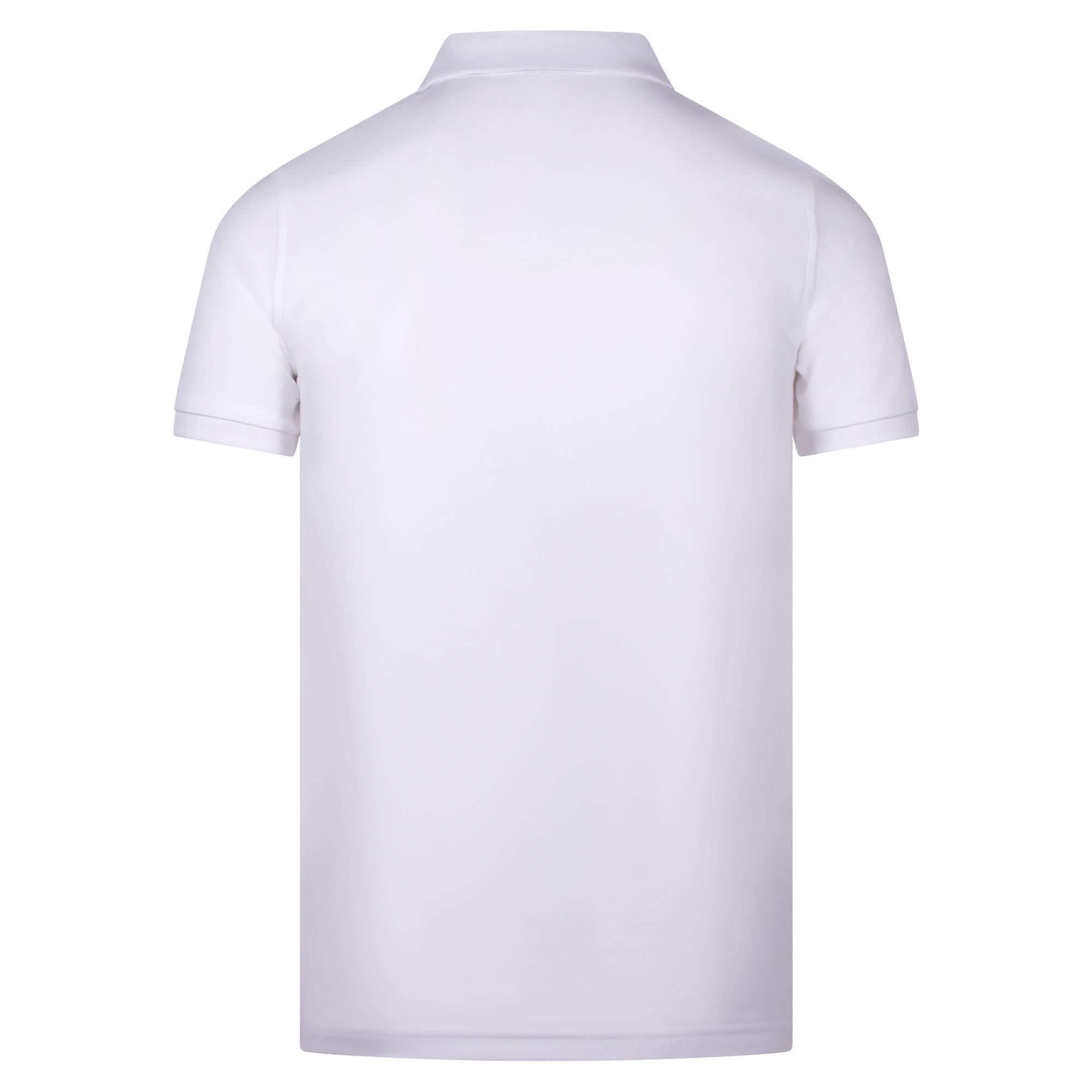 Psycho Bunny Mischief Bunny Pique Polo Shirt White