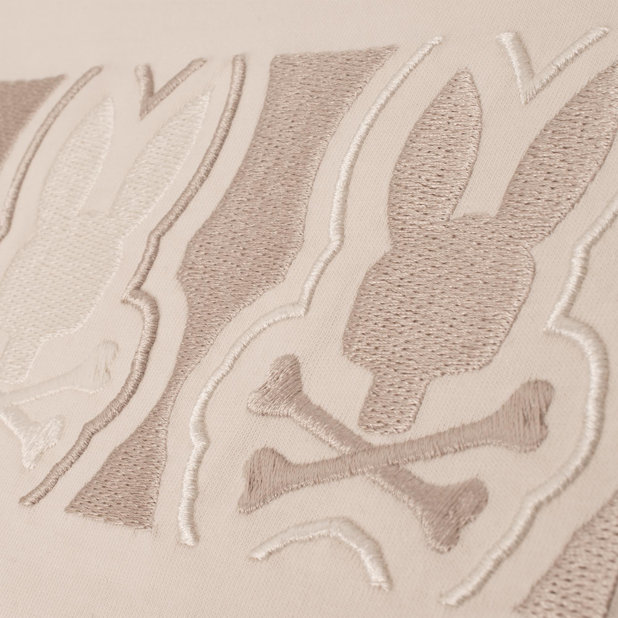 Psycho Bunny Rob Graphic Tee White Cap Grey