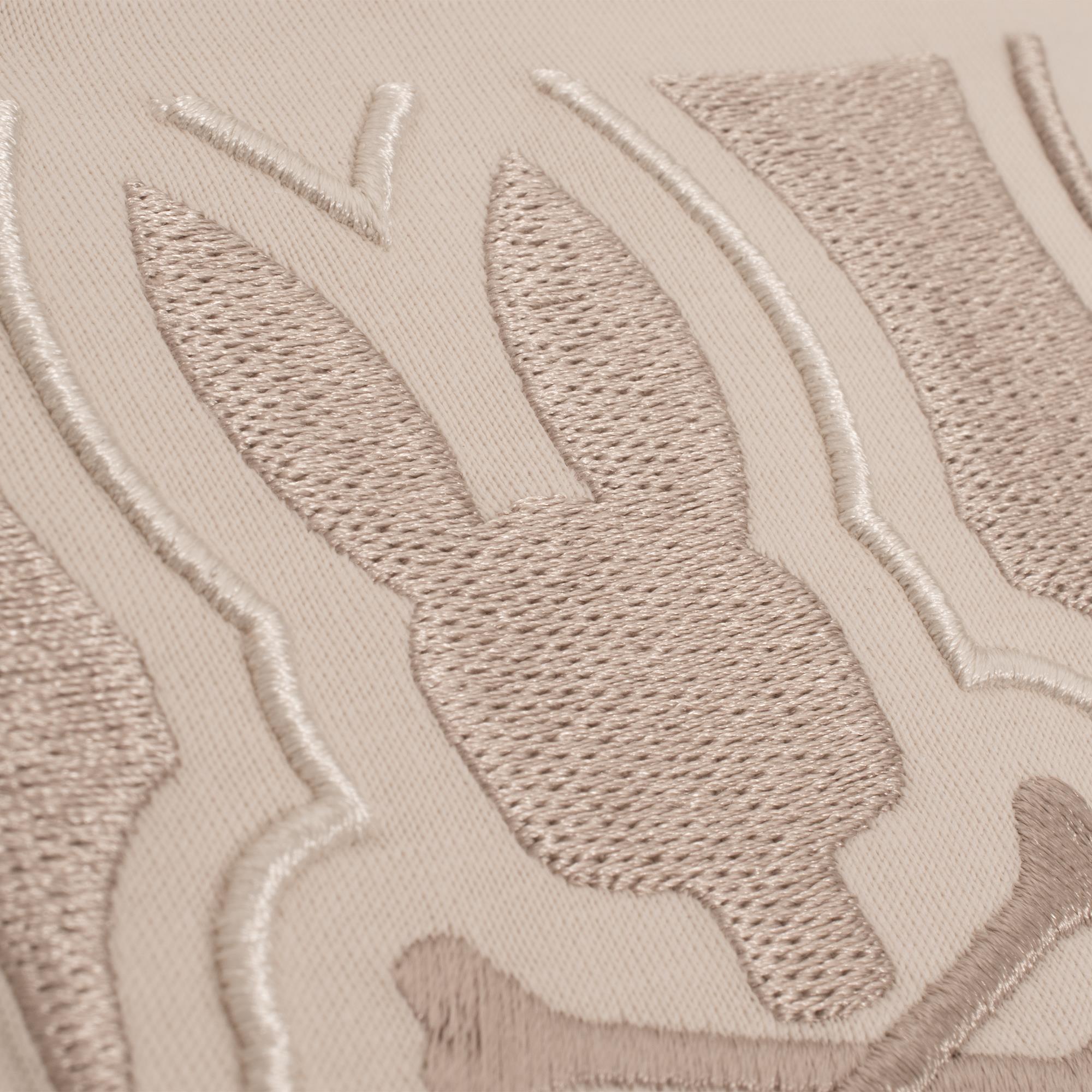 Psycho Bunny Rob Graphic Tee White Cap Grey