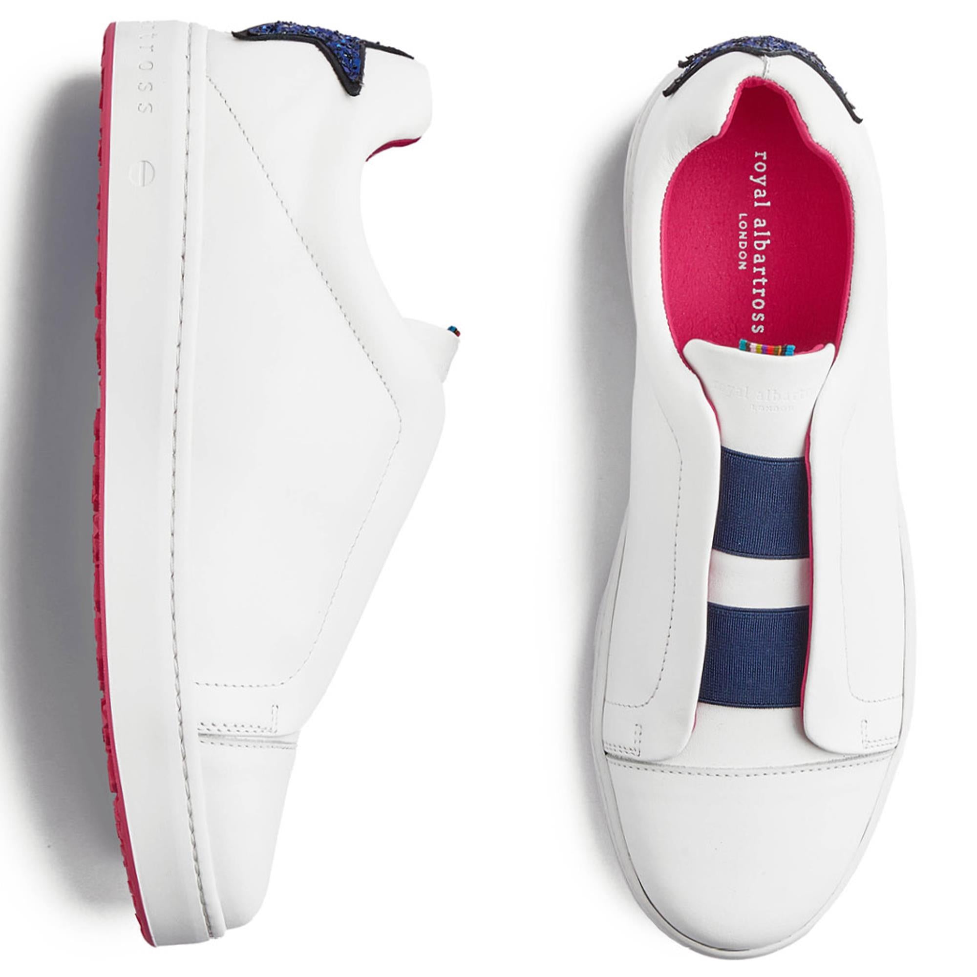 Royal Albartross Queen Hollywood Ladies Spikeless Golf Shoes White