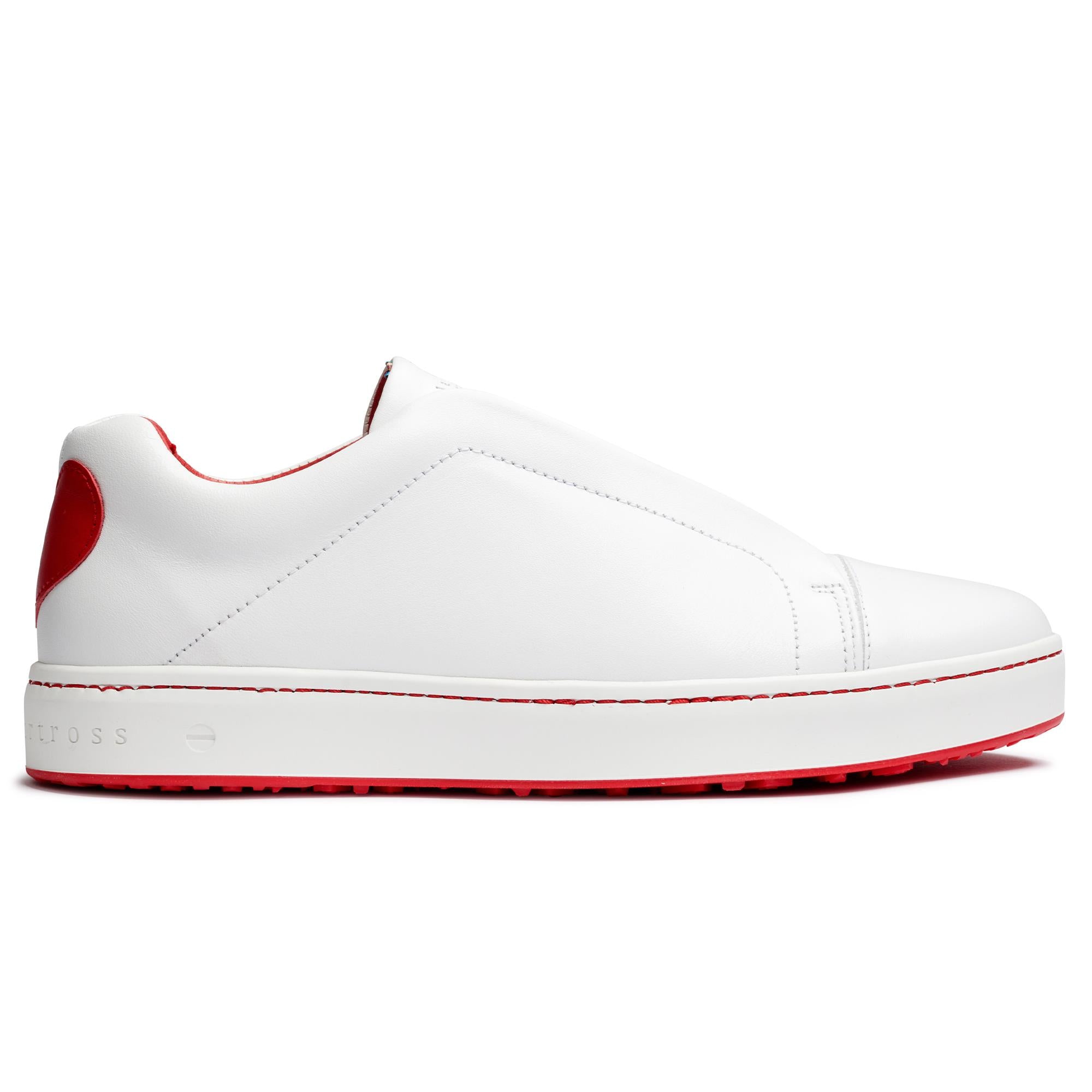 Royal Albartross Queen Hearts Ladies Spikeless Golf Shoes White