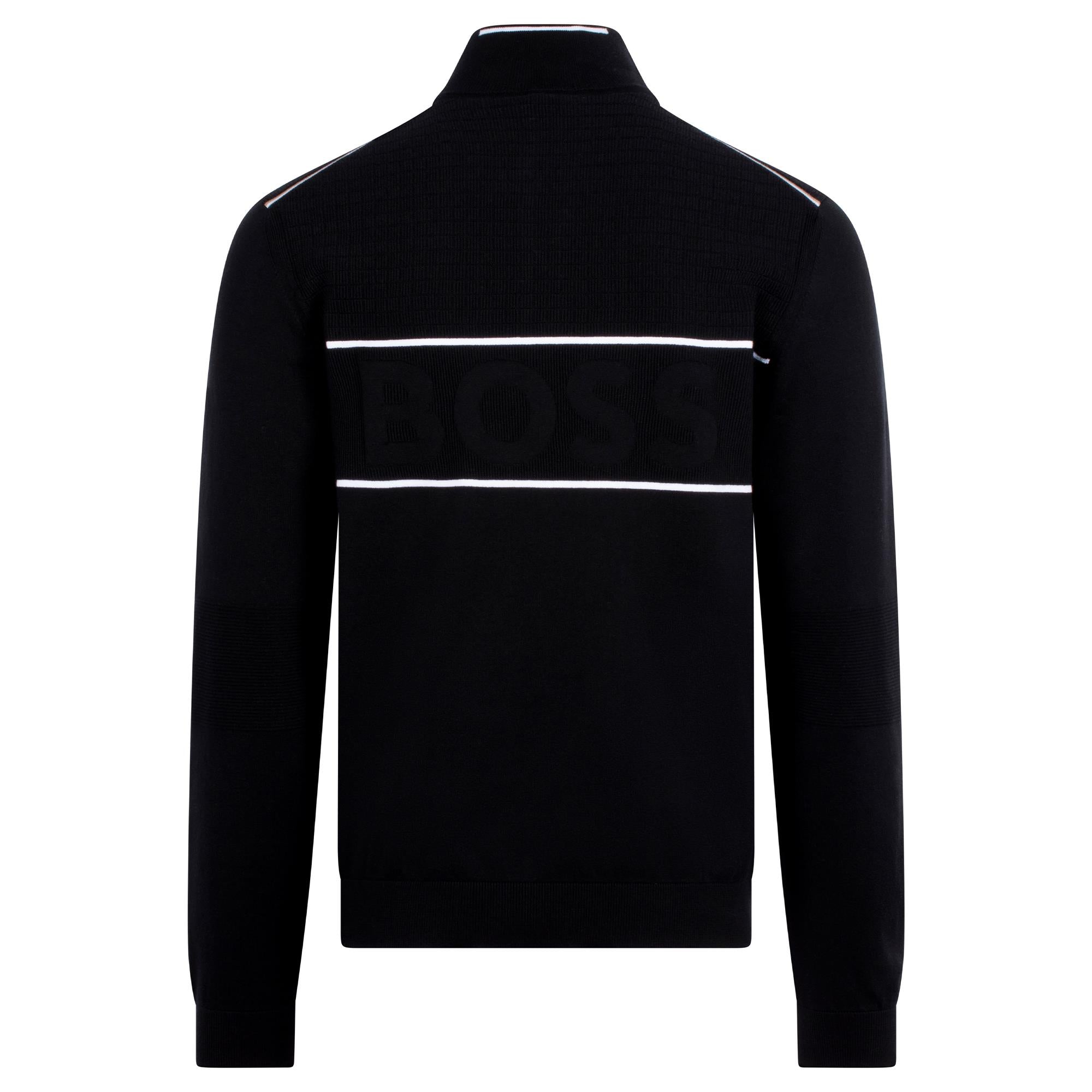Boss K_Hydro QZ-1 Mens Sweater Black