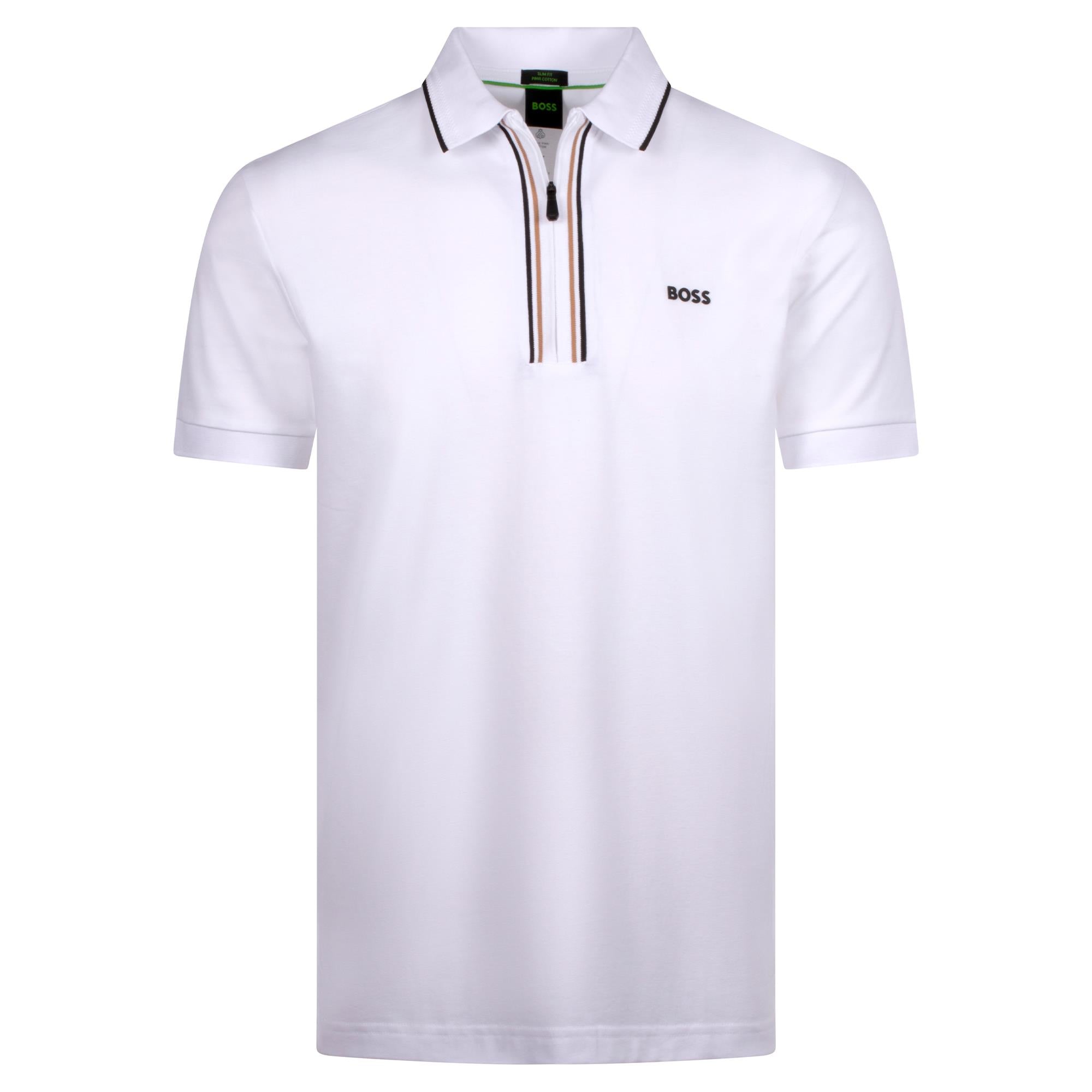 Boss Philix GOC Mens Polo Shirt White