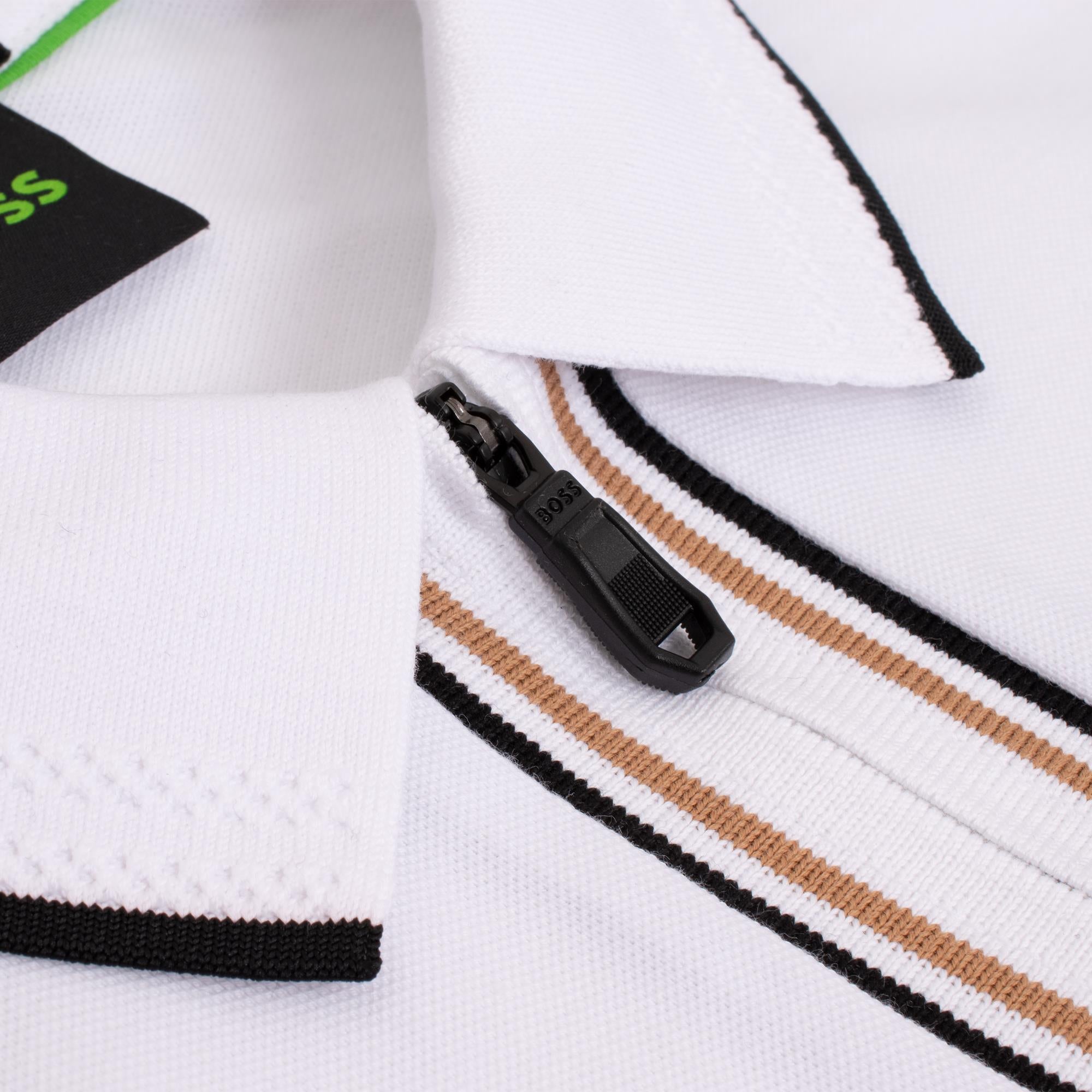 Boss Philix GOC Mens Polo Shirt White