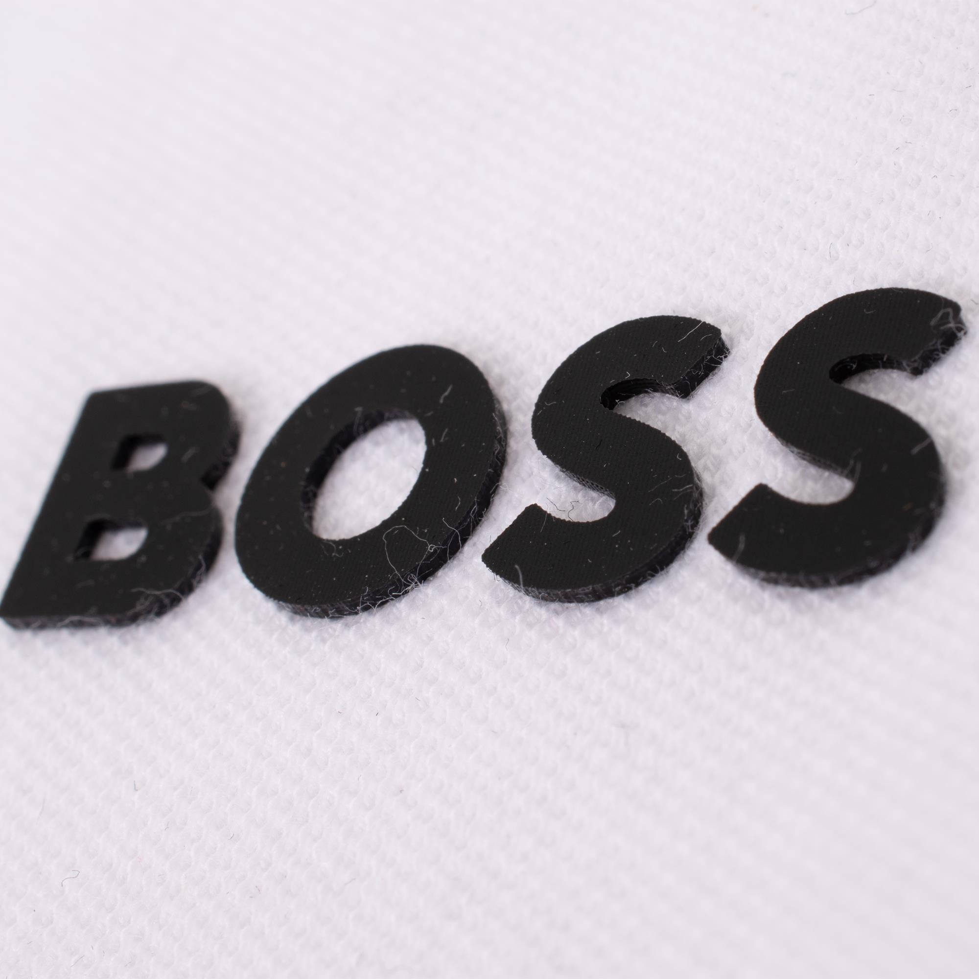Boss Philix GOC Mens Polo Shirt White