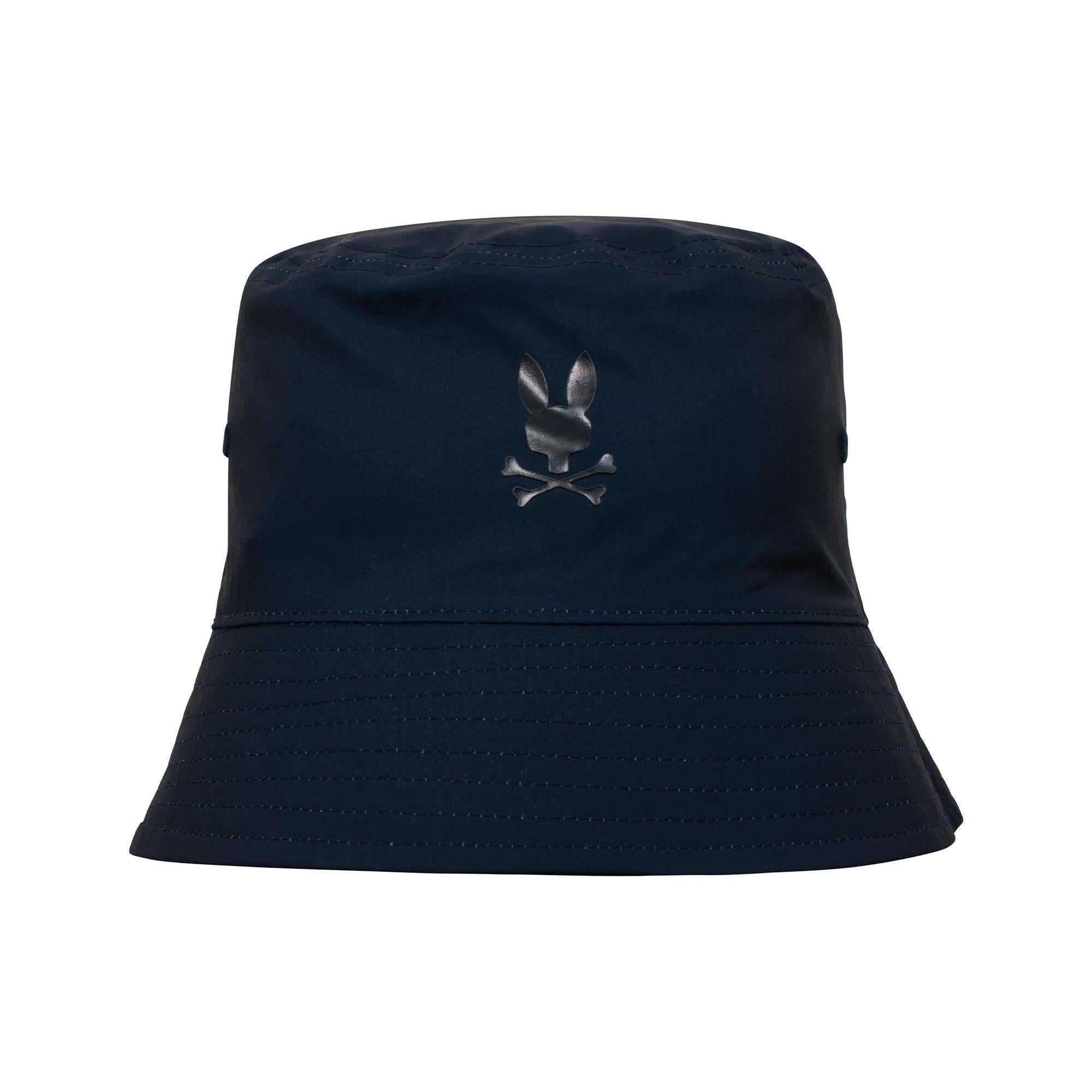 Psycho Bunny Naxos Mens Bucket Hat Evening Blue